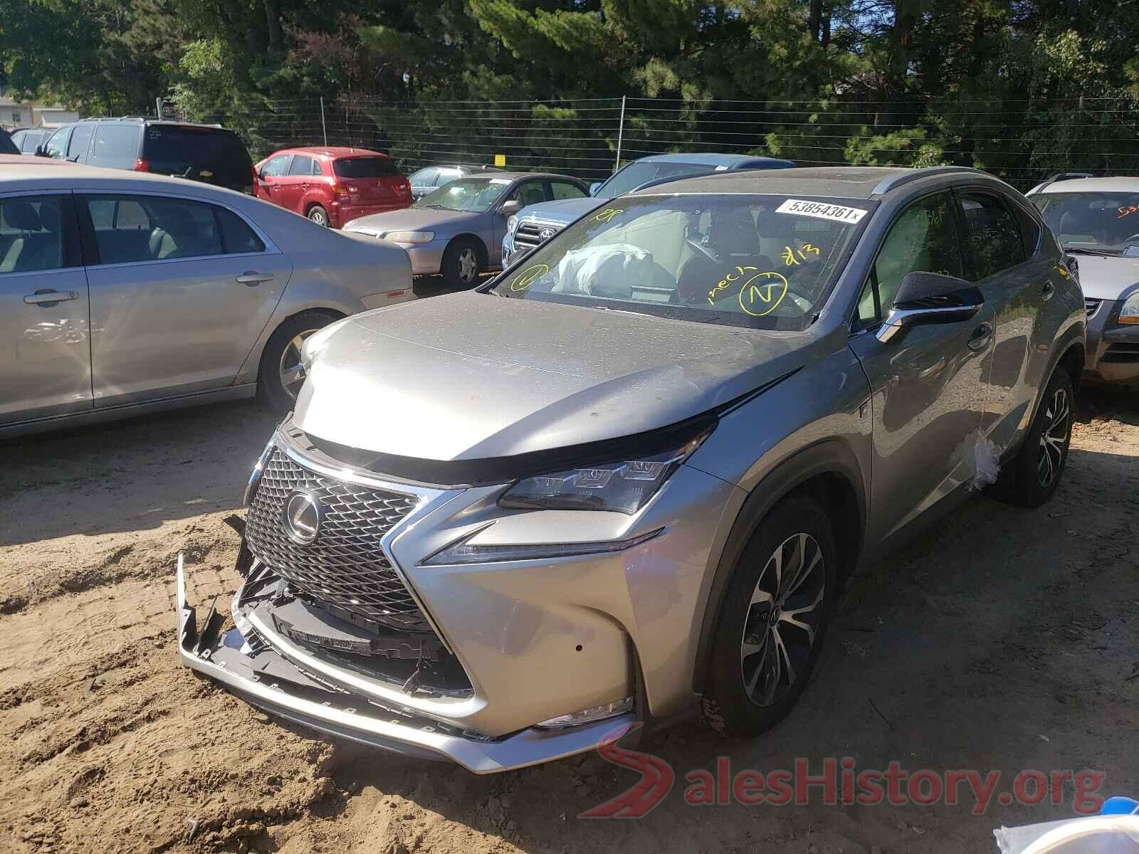 JTJBARBZ4G2087810 2016 LEXUS NX