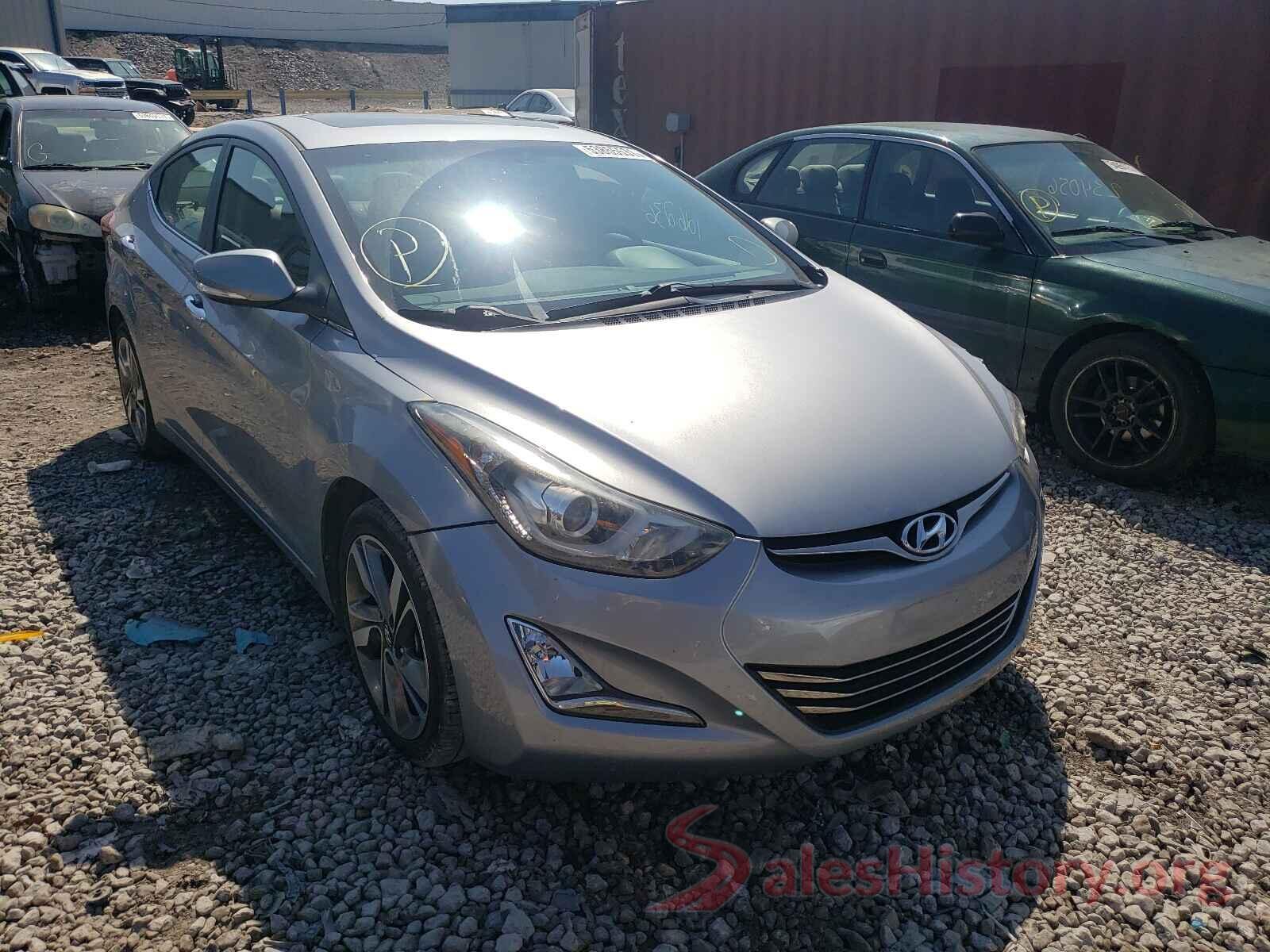 5NPDH4AE8GH789667 2016 HYUNDAI ELANTRA