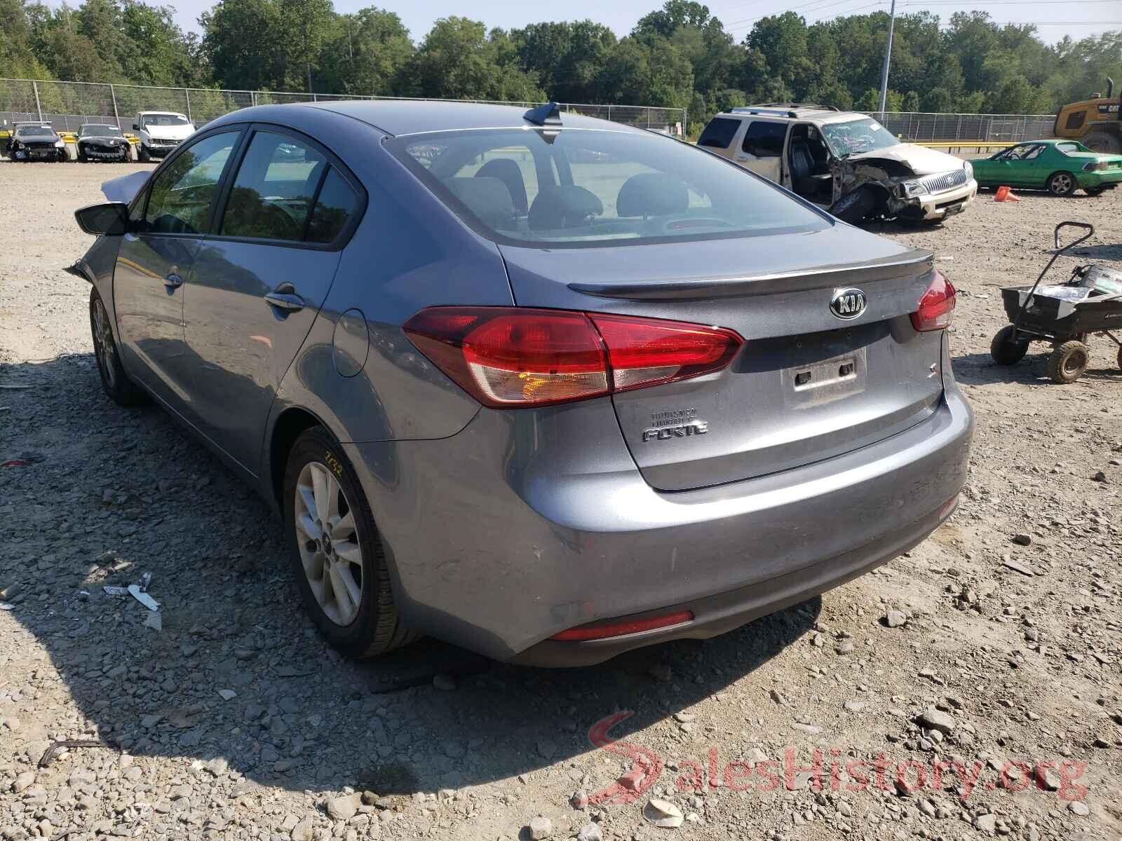 3KPFL4A78HE116005 2017 KIA FORTE