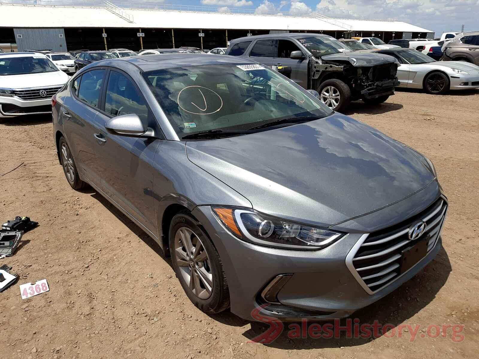 KMHD84LF5JU616574 2018 HYUNDAI ELANTRA