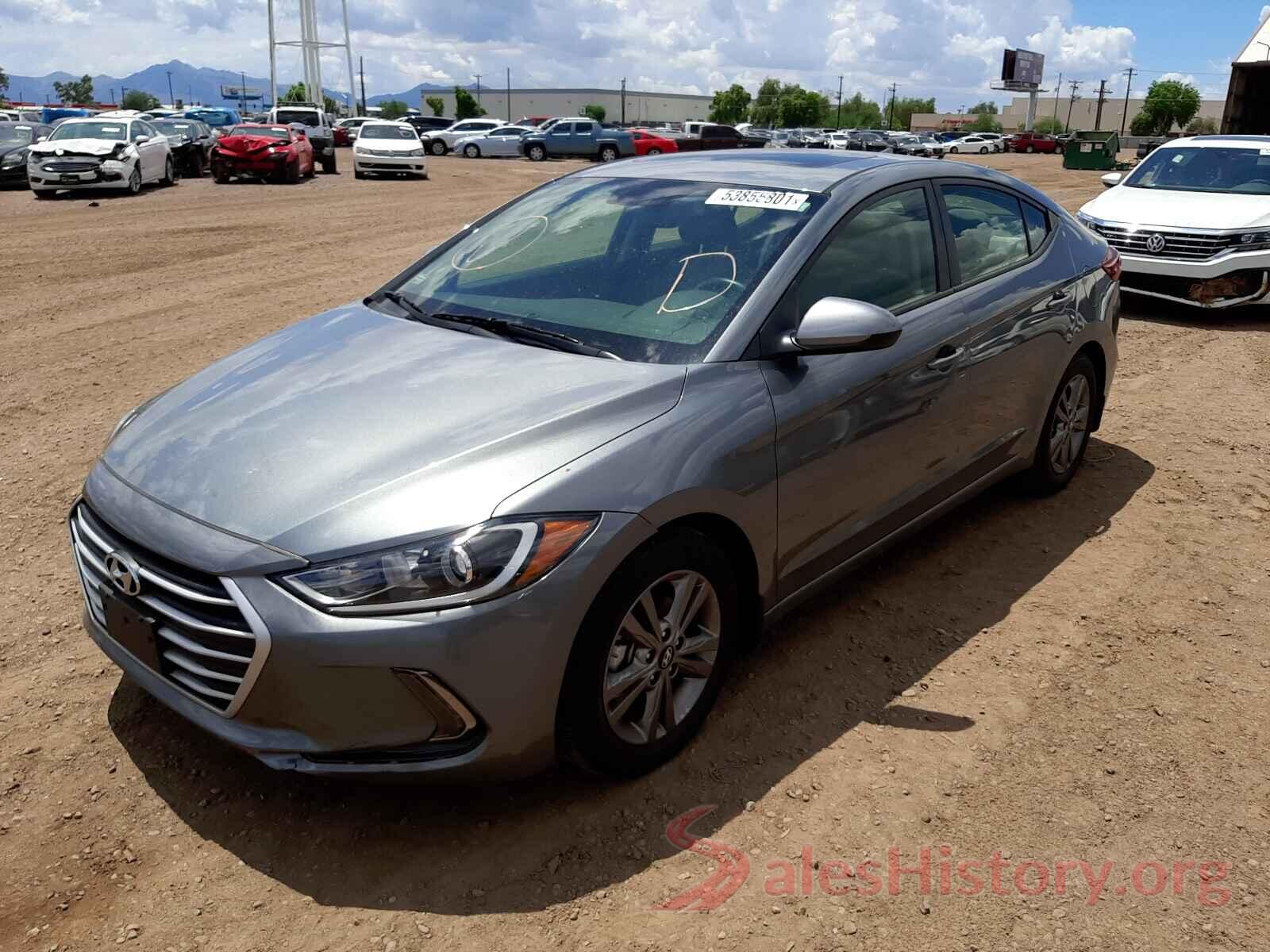 KMHD84LF5JU616574 2018 HYUNDAI ELANTRA