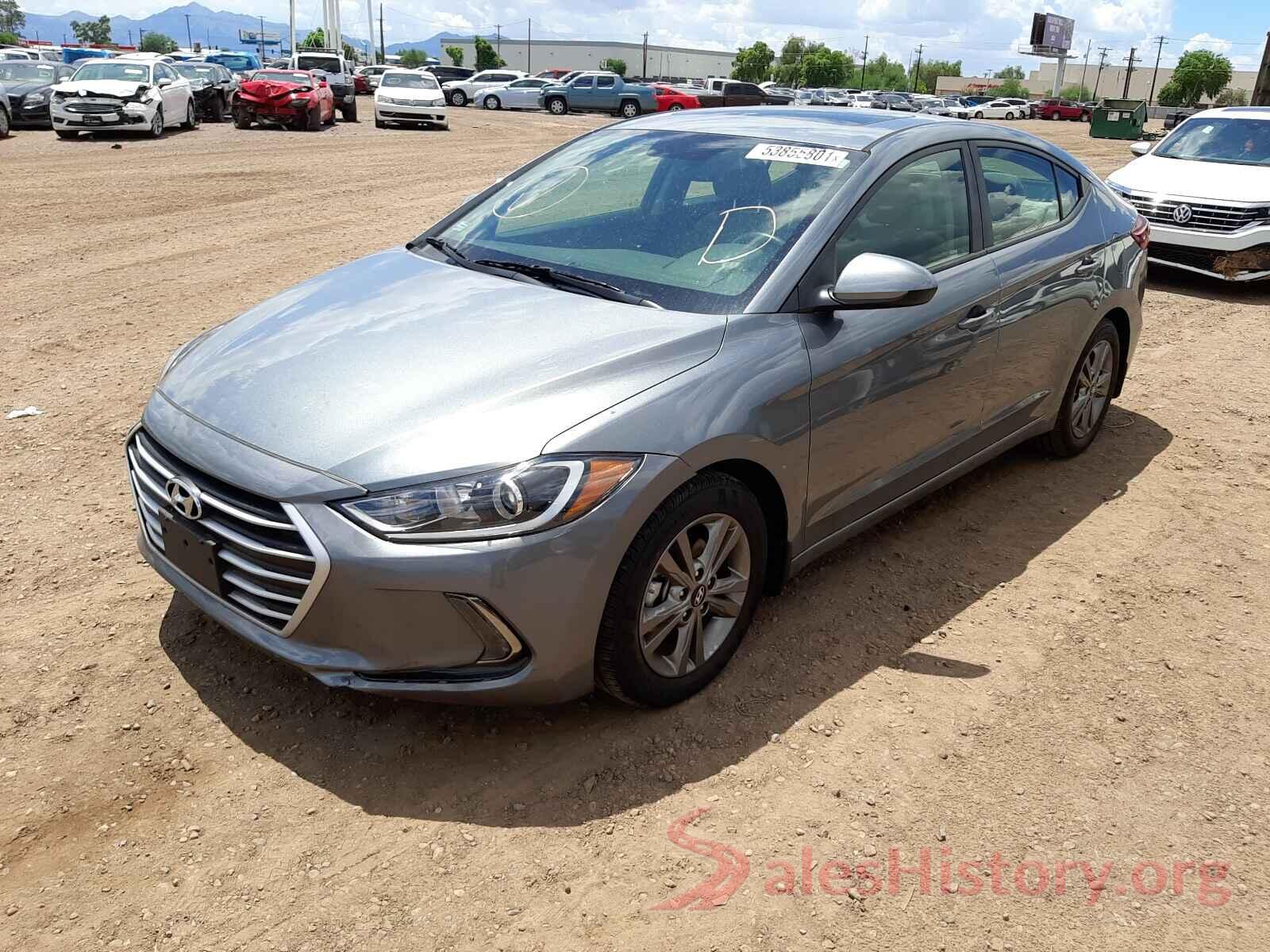 KMHD84LF5JU616574 2018 HYUNDAI ELANTRA