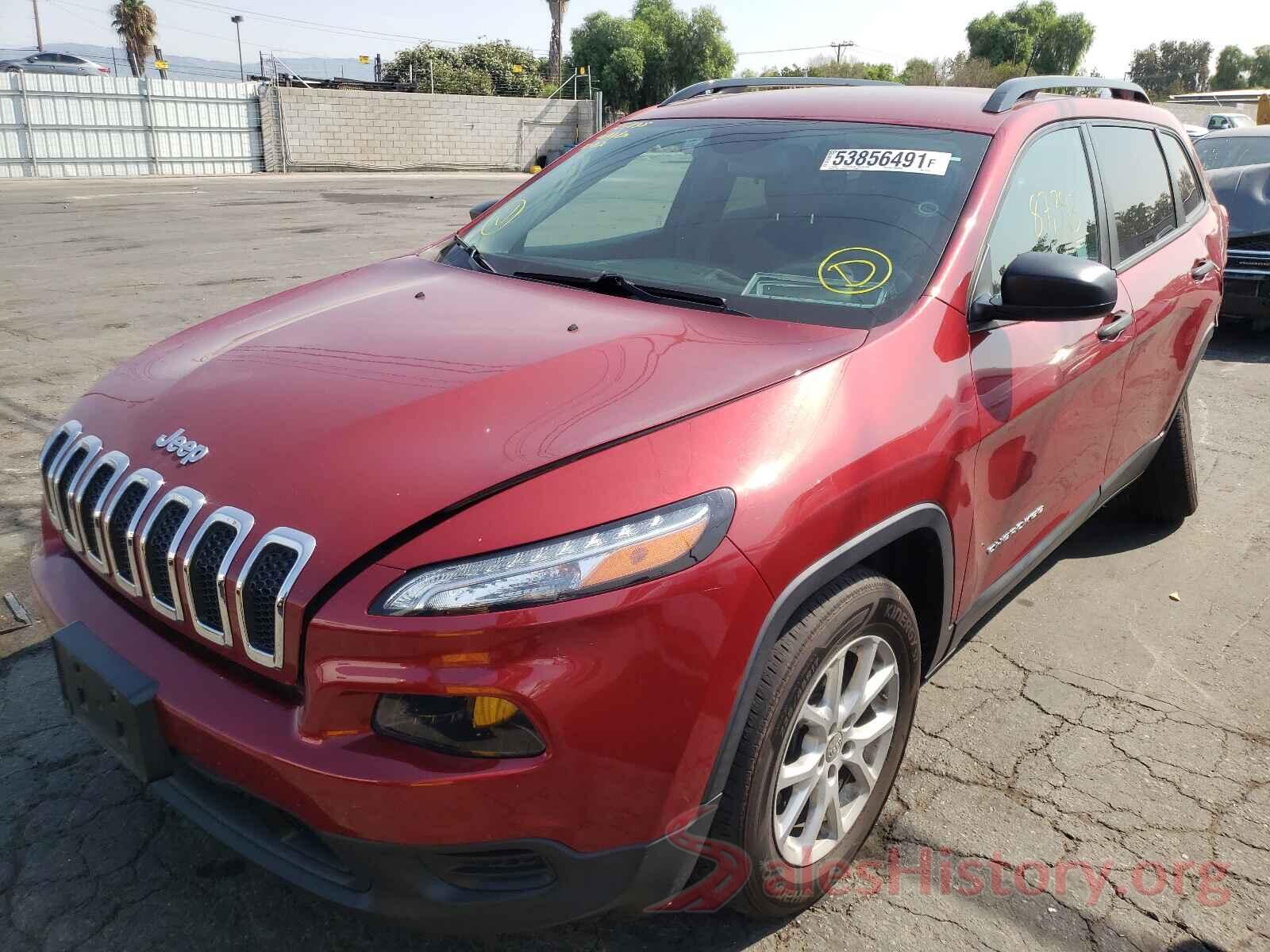 1C4PJMAB7HW594808 2017 JEEP CHEROKEE