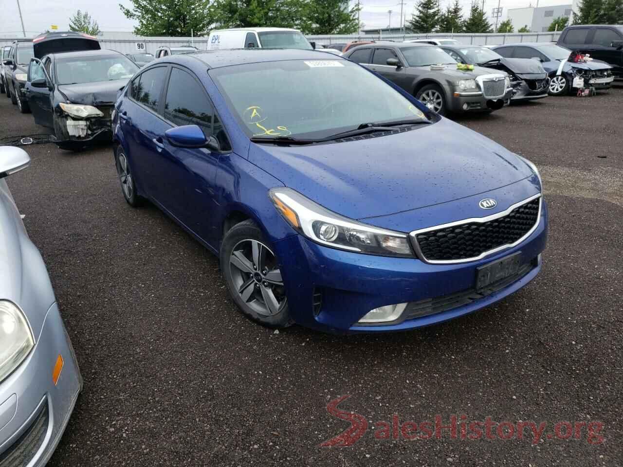 3KPFL4A7XJE163106 2018 KIA FORTE