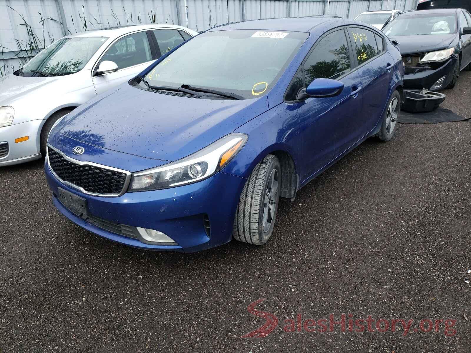 3KPFL4A7XJE163106 2018 KIA FORTE