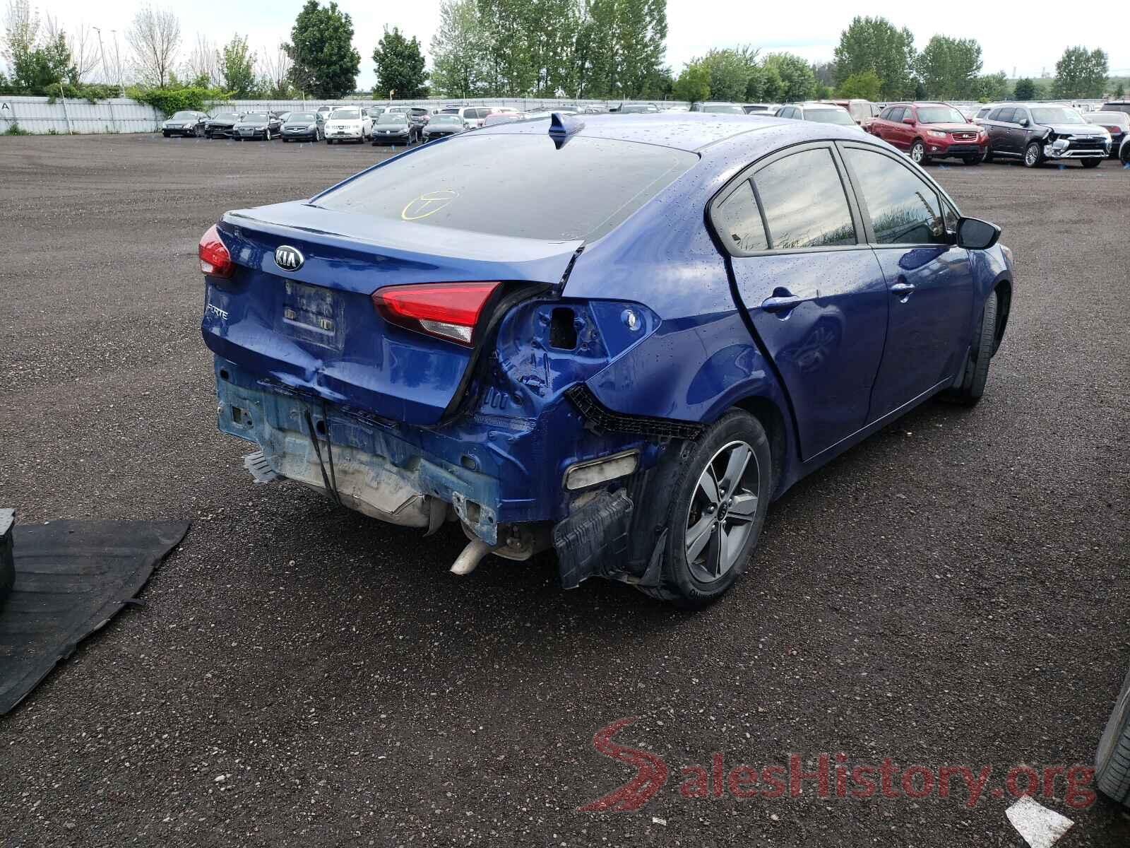 3KPFL4A7XJE163106 2018 KIA FORTE