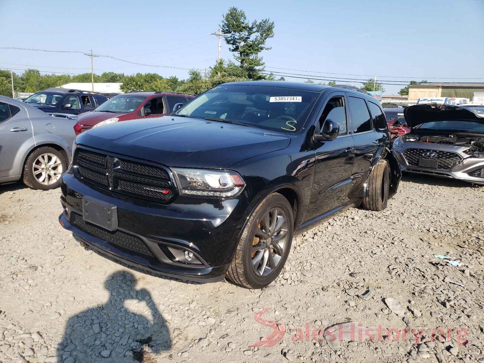 1C4RDJDG0HC953777 2017 DODGE DURANGO