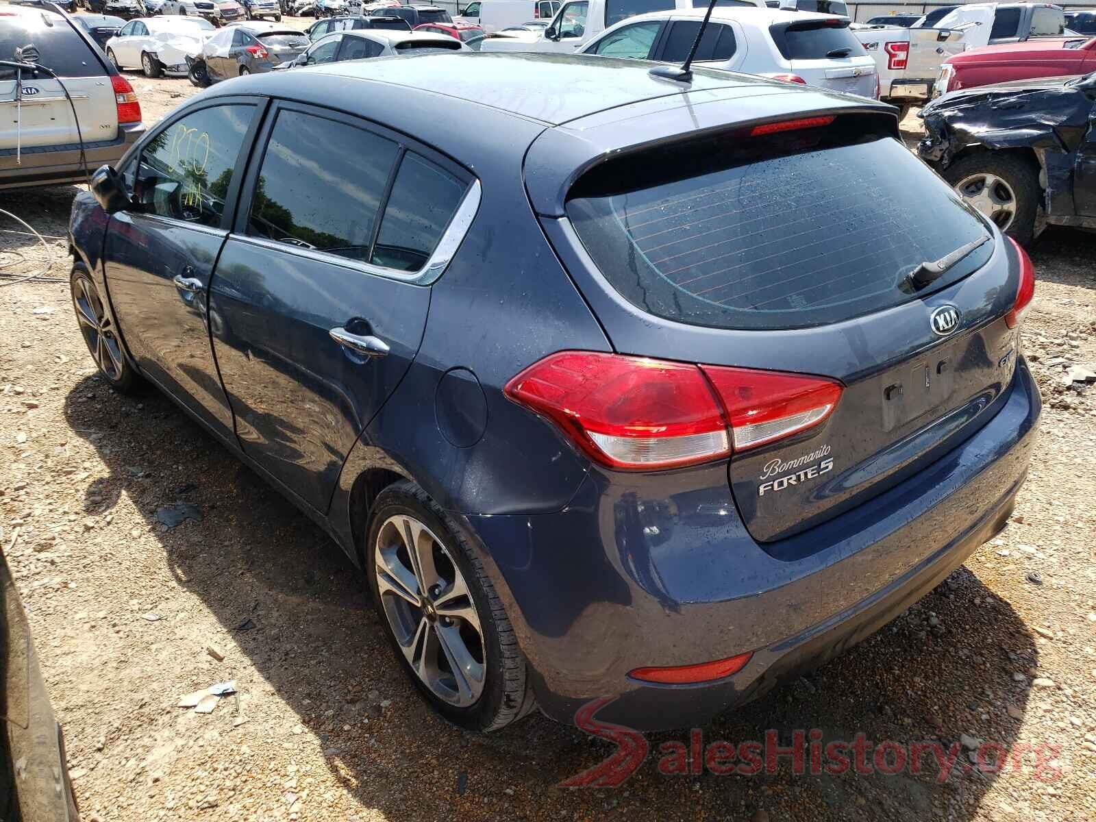 KNAFX5A82G5626392 2016 KIA FORTE