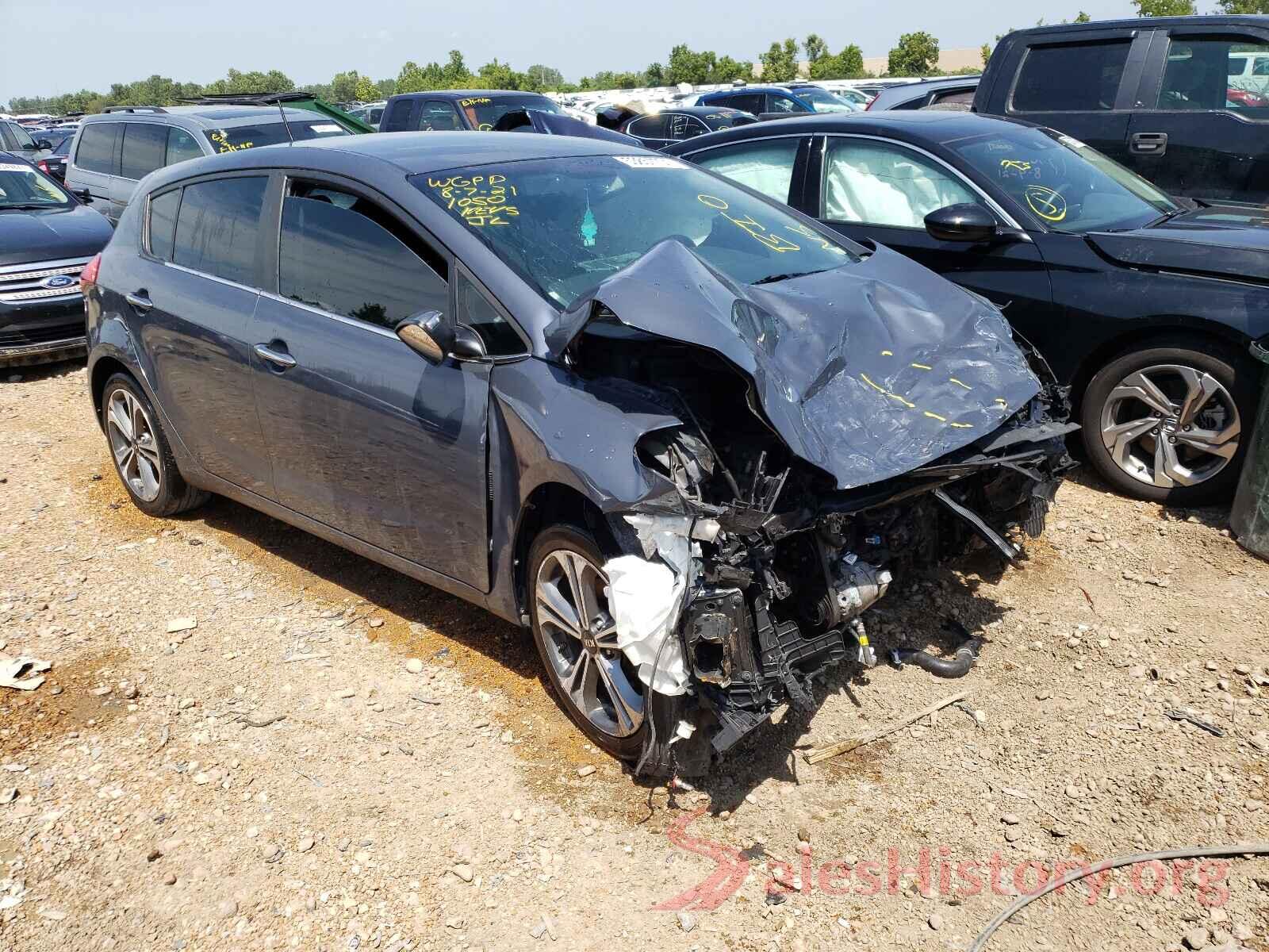 KNAFX5A82G5626392 2016 KIA FORTE