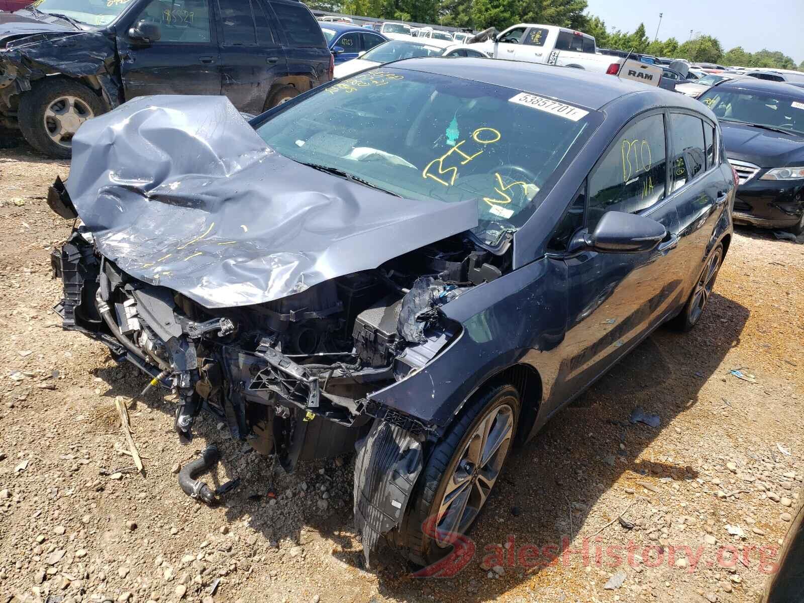 KNAFX5A82G5626392 2016 KIA FORTE