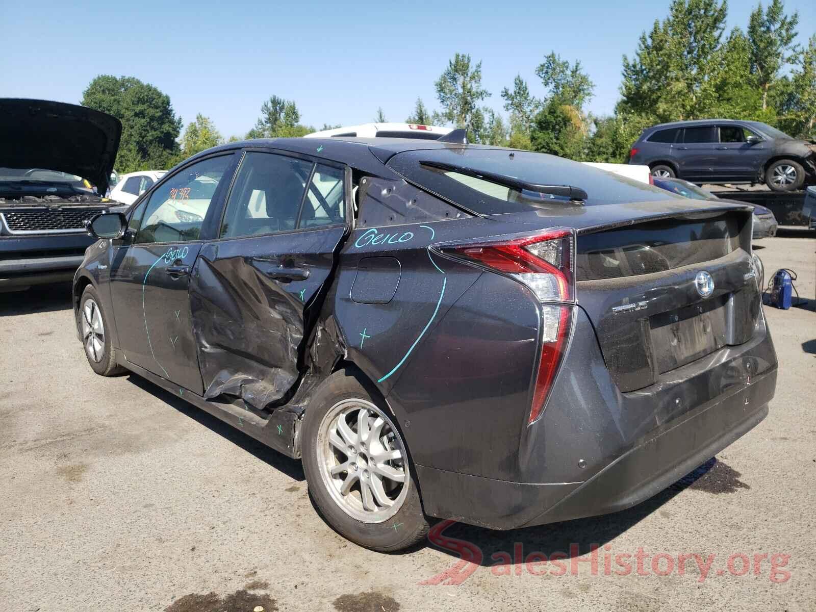 JTDKBRFU0J3064430 2018 TOYOTA PRIUS