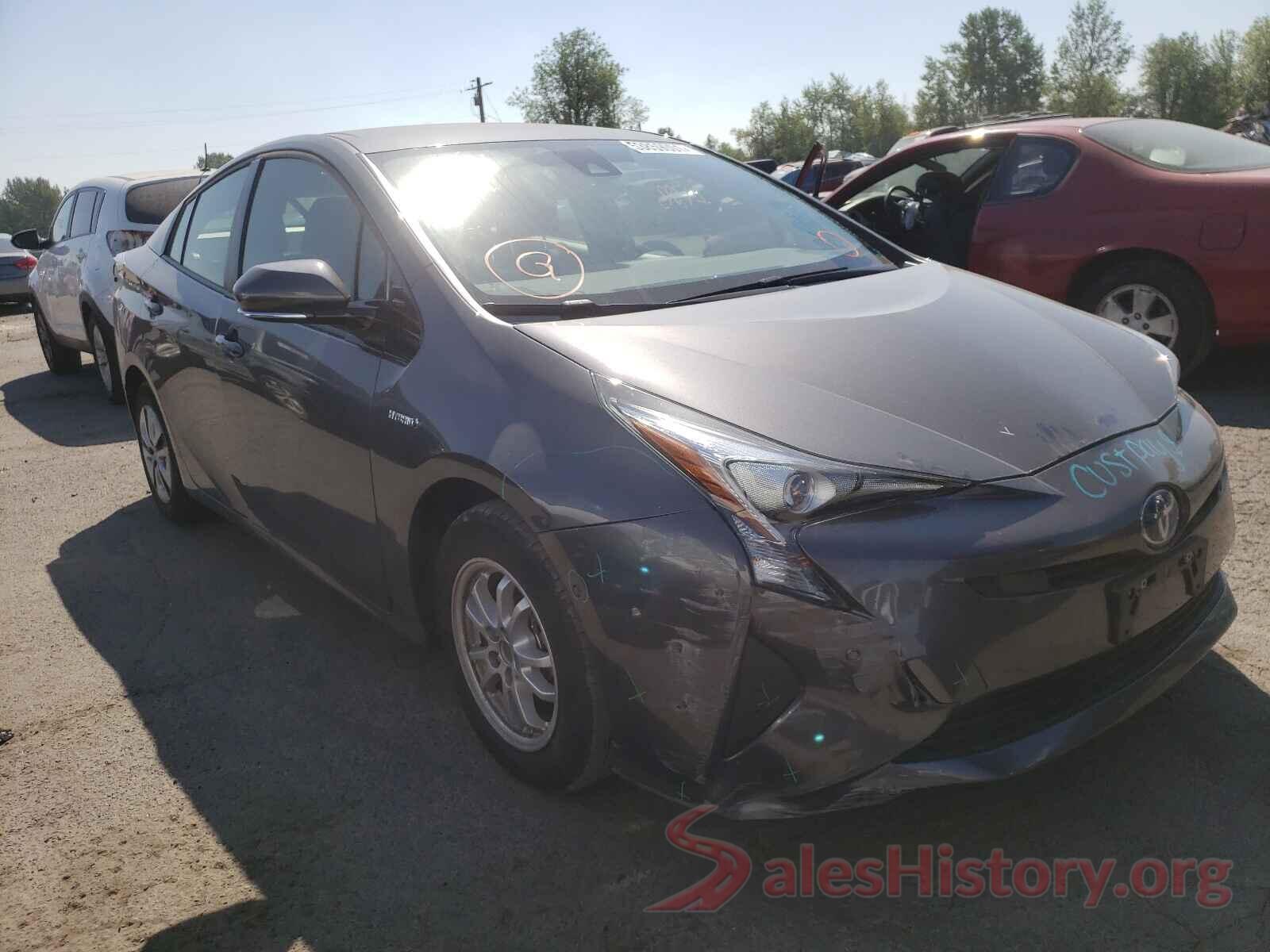 JTDKBRFU0J3064430 2018 TOYOTA PRIUS