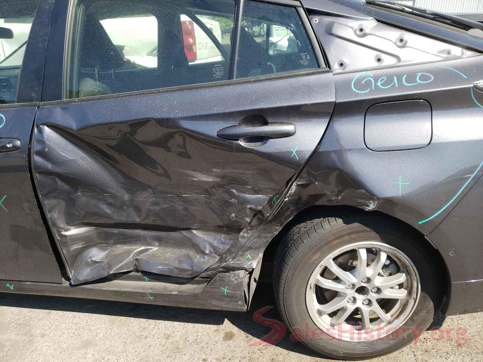 JTDKBRFU0J3064430 2018 TOYOTA PRIUS