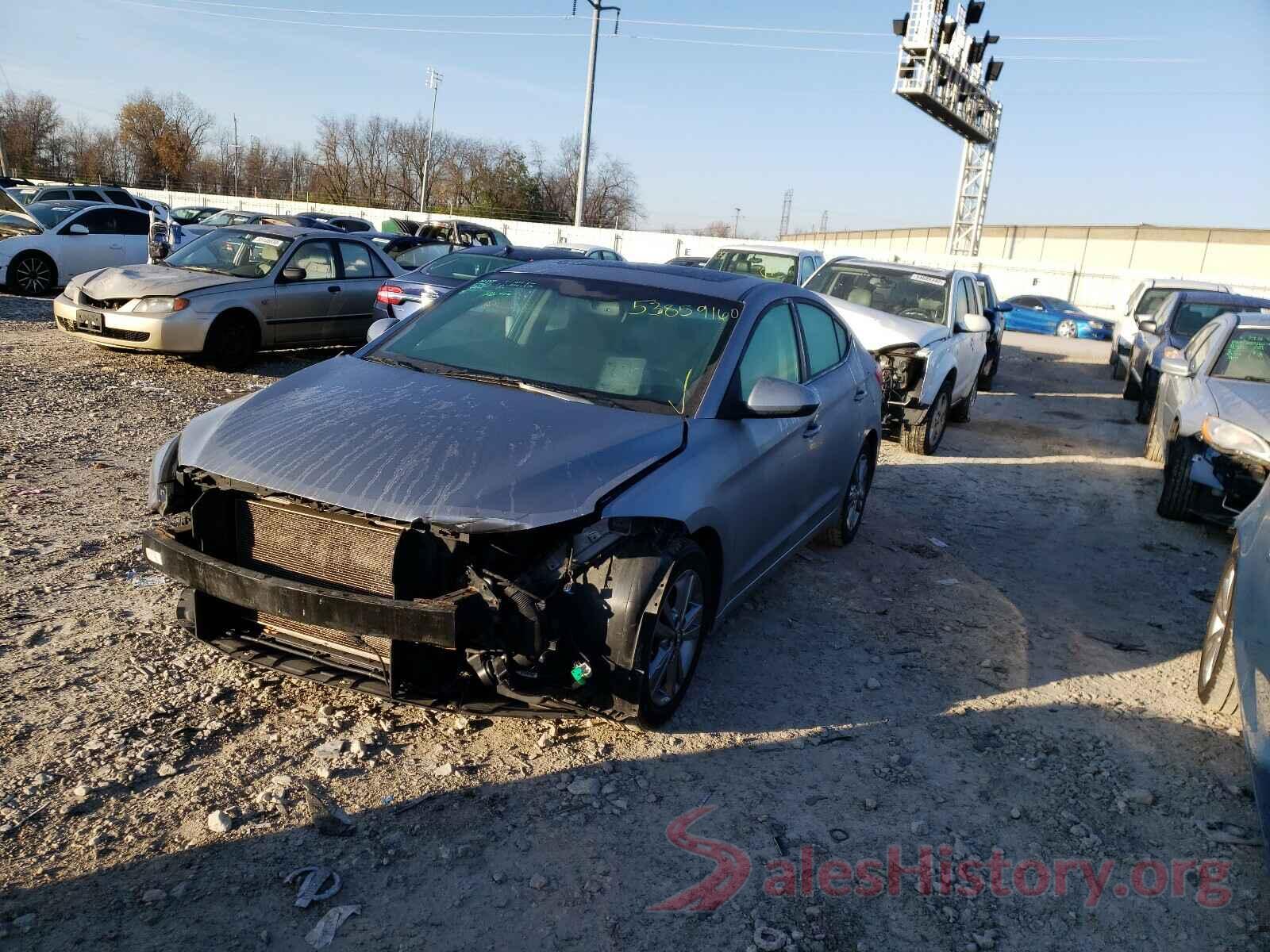 5NPD84LF7HH128087 2017 HYUNDAI ELANTRA