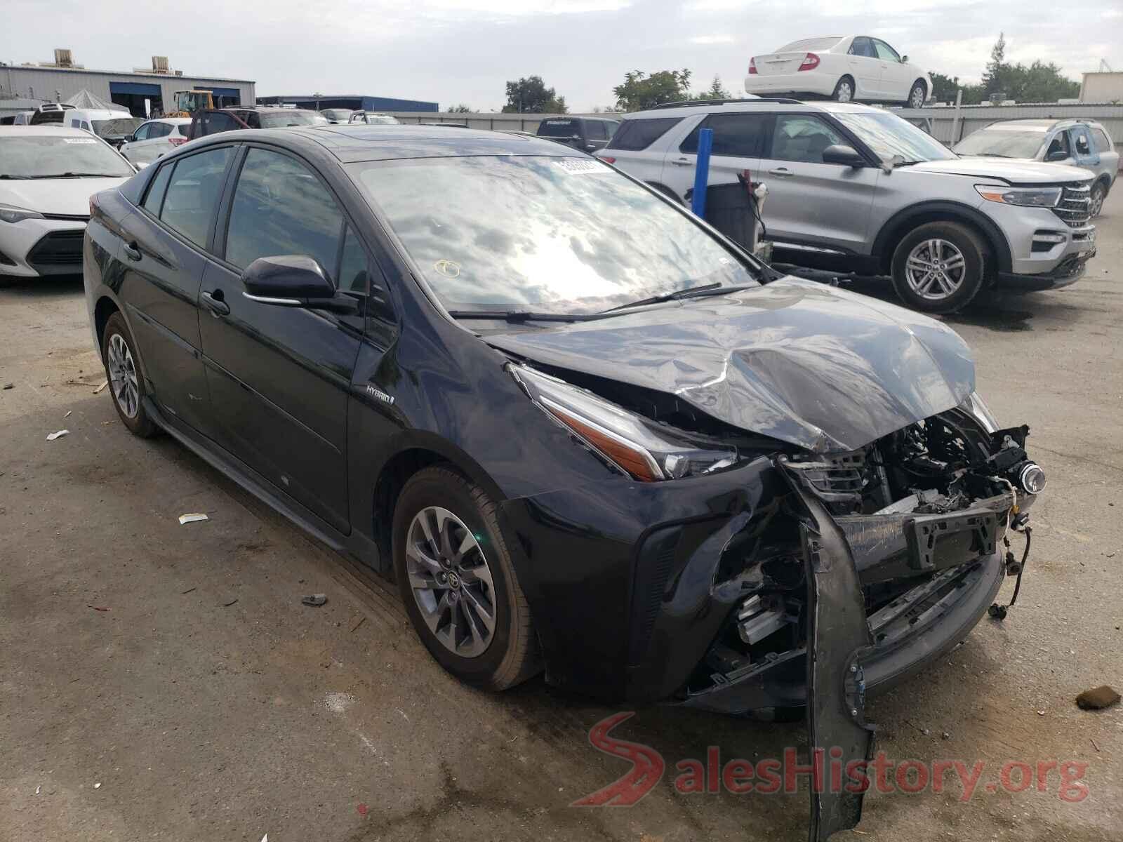 JTDKARFU9K3081022 2019 TOYOTA PRIUS