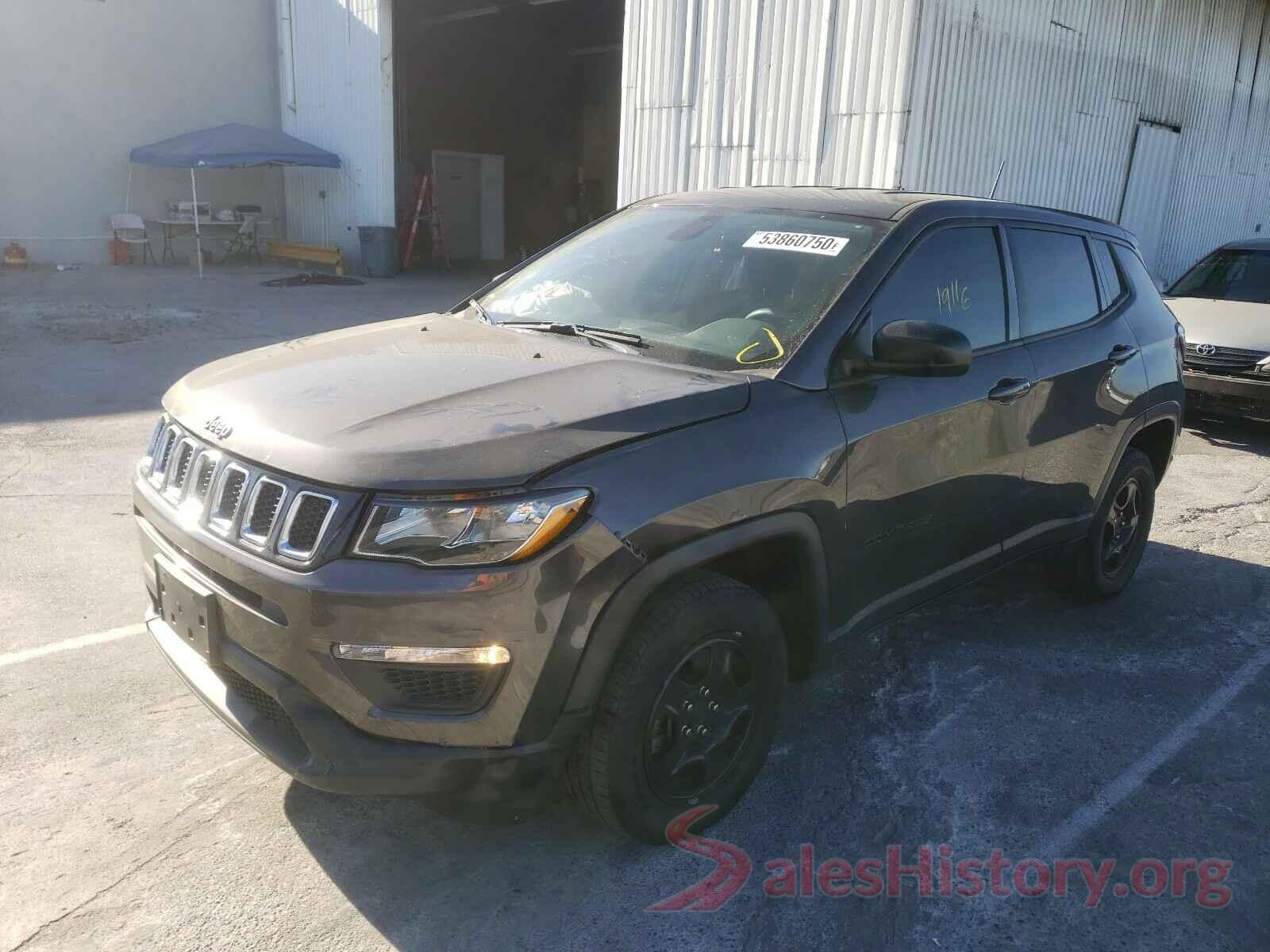 3C4NJDAB1JT423670 2018 JEEP COMPASS