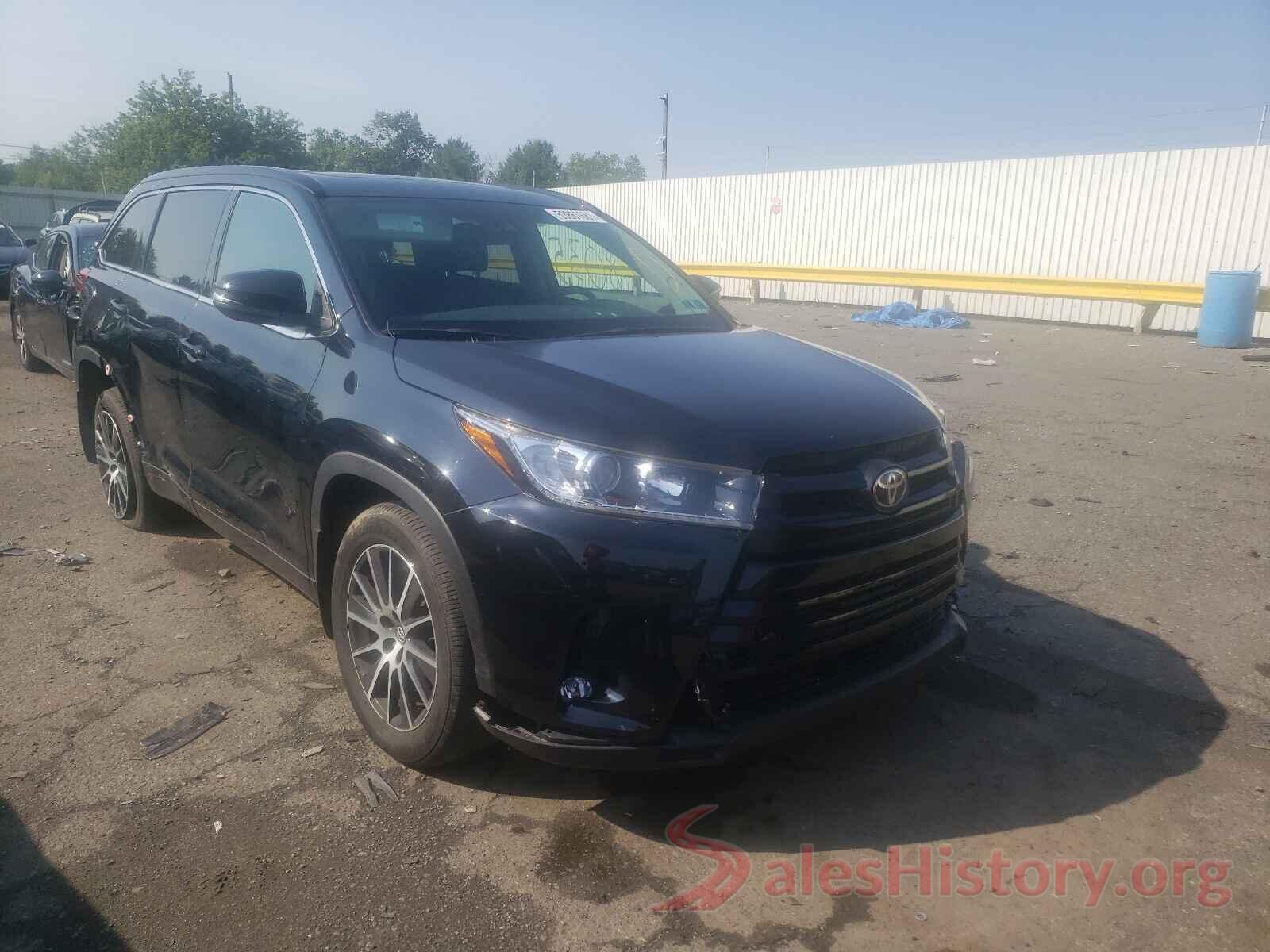 5TDJZRFH5HS419000 2017 TOYOTA HIGHLANDER