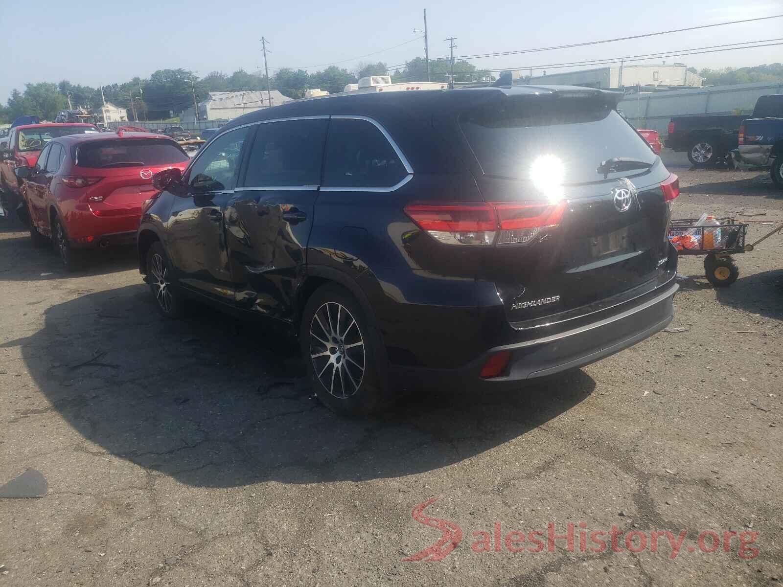 5TDJZRFH5HS419000 2017 TOYOTA HIGHLANDER