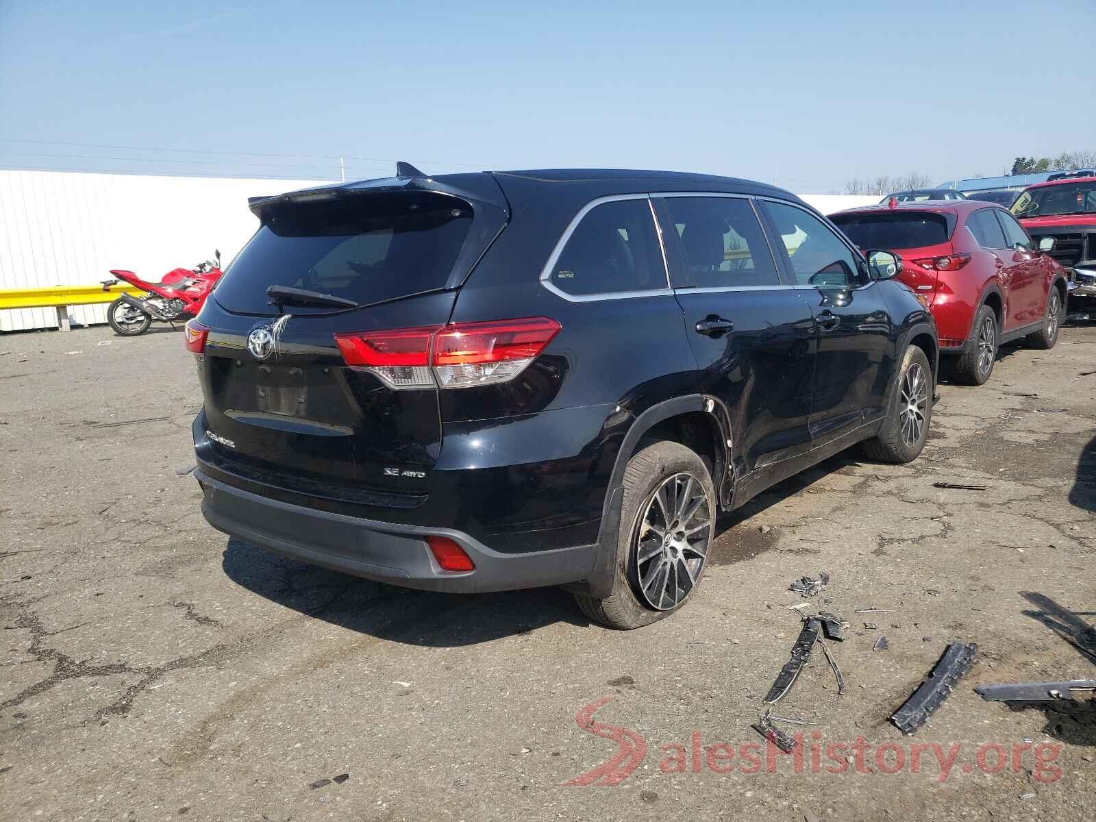 5TDJZRFH5HS419000 2017 TOYOTA HIGHLANDER