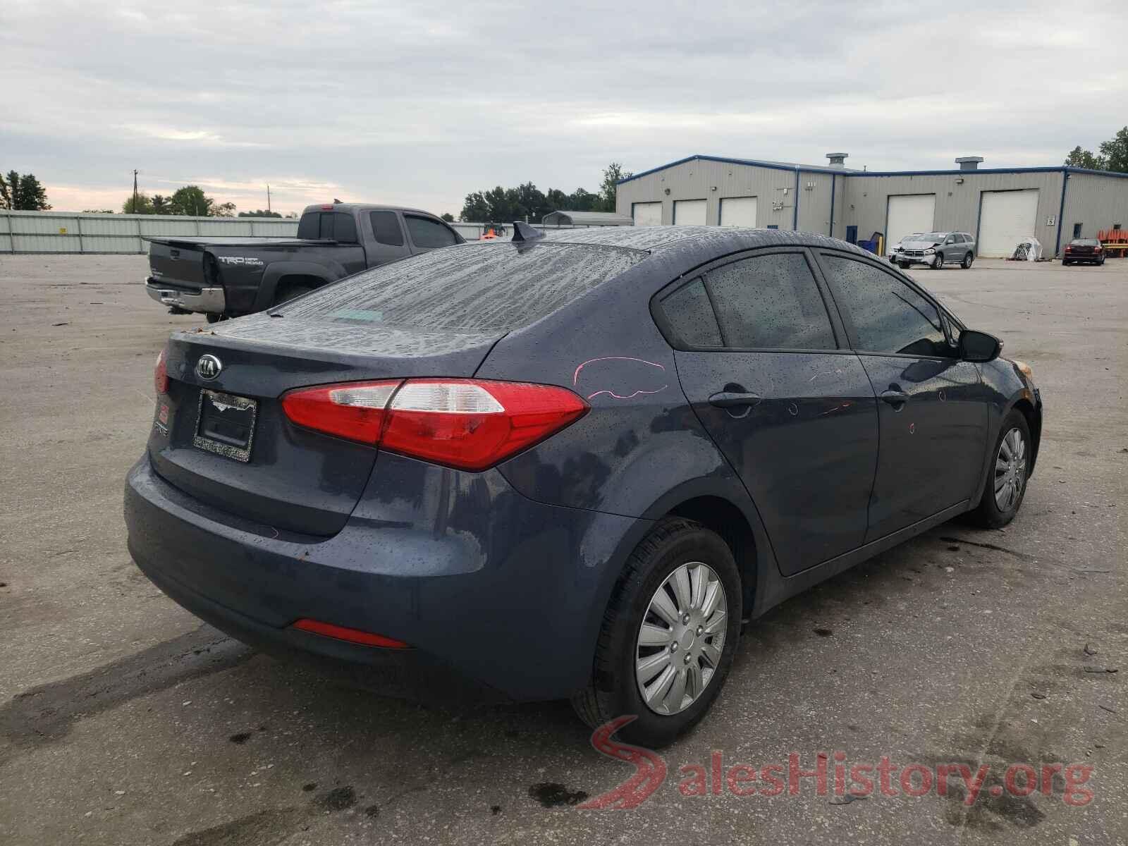 KNAFX4A66G5518415 2016 KIA FORTE