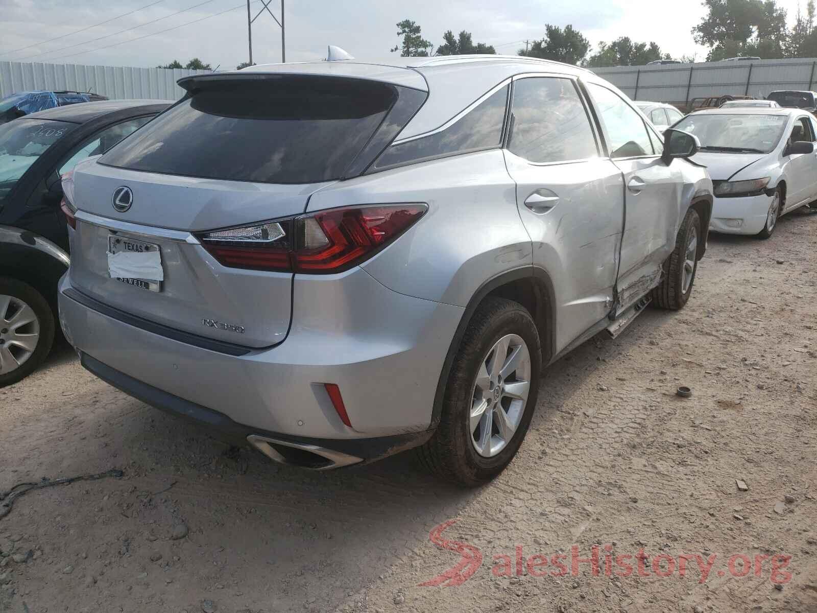 2T2ZZMCA3HC090850 2017 LEXUS RX350