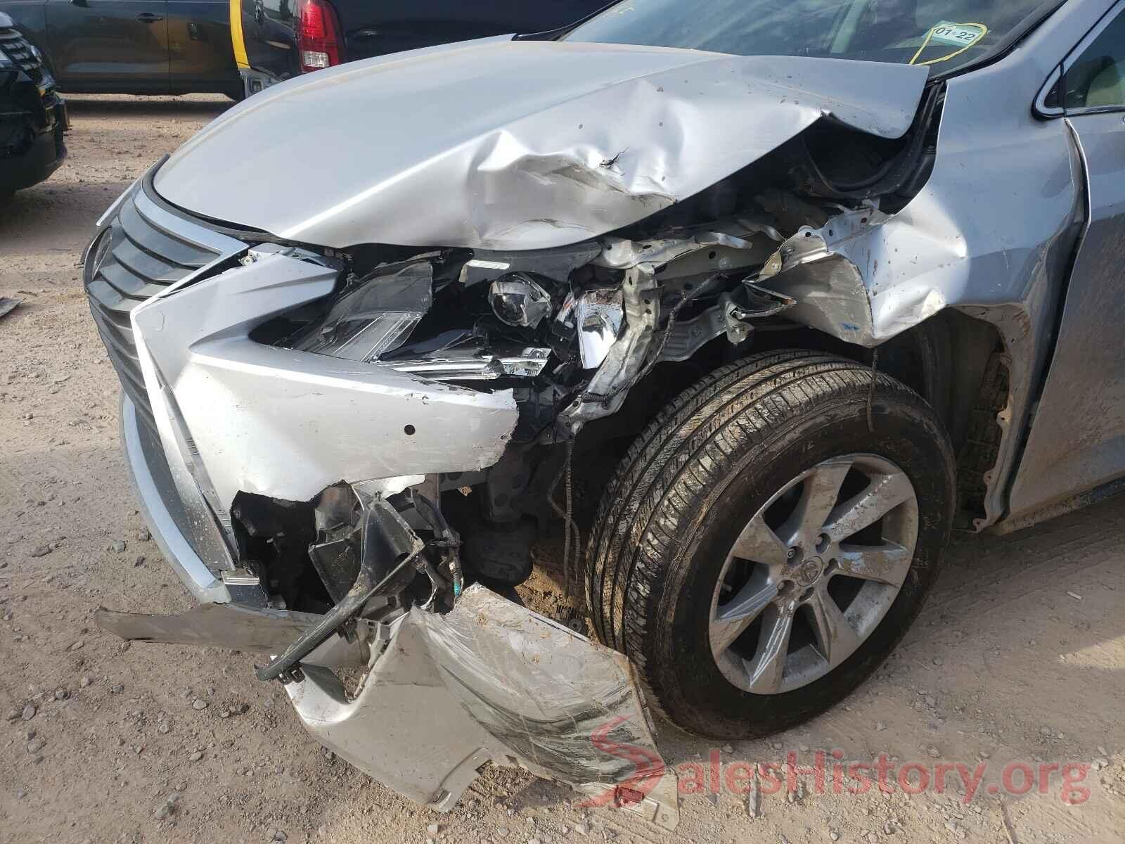 2T2ZZMCA3HC090850 2017 LEXUS RX350