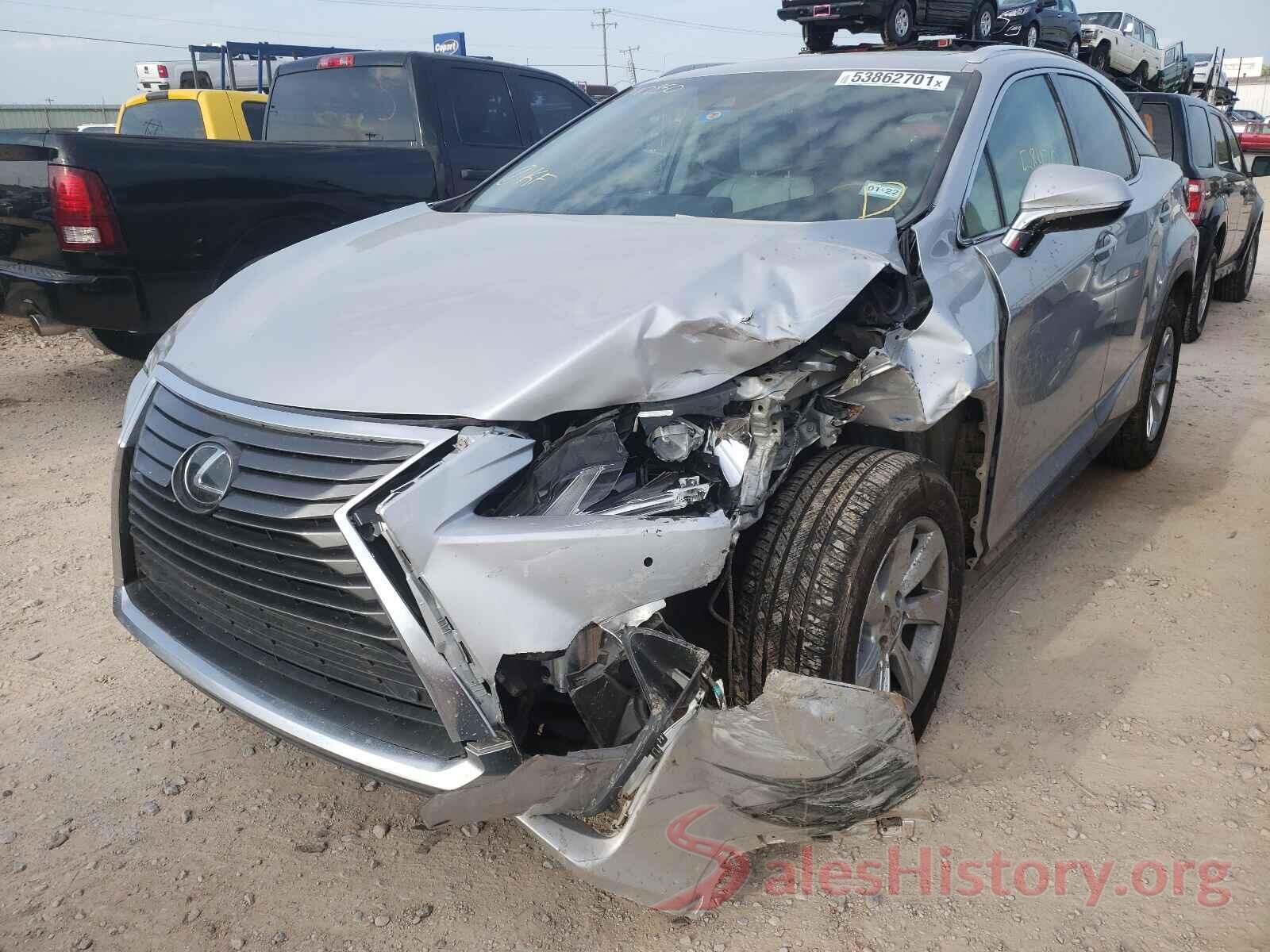 2T2ZZMCA3HC090850 2017 LEXUS RX350