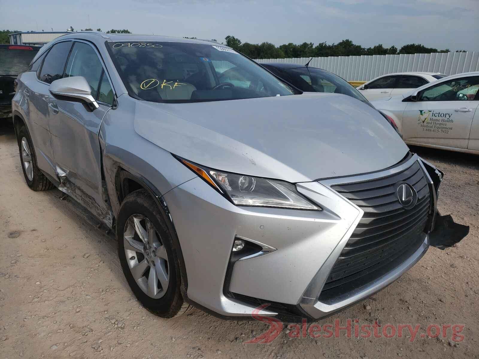 2T2ZZMCA3HC090850 2017 LEXUS RX350