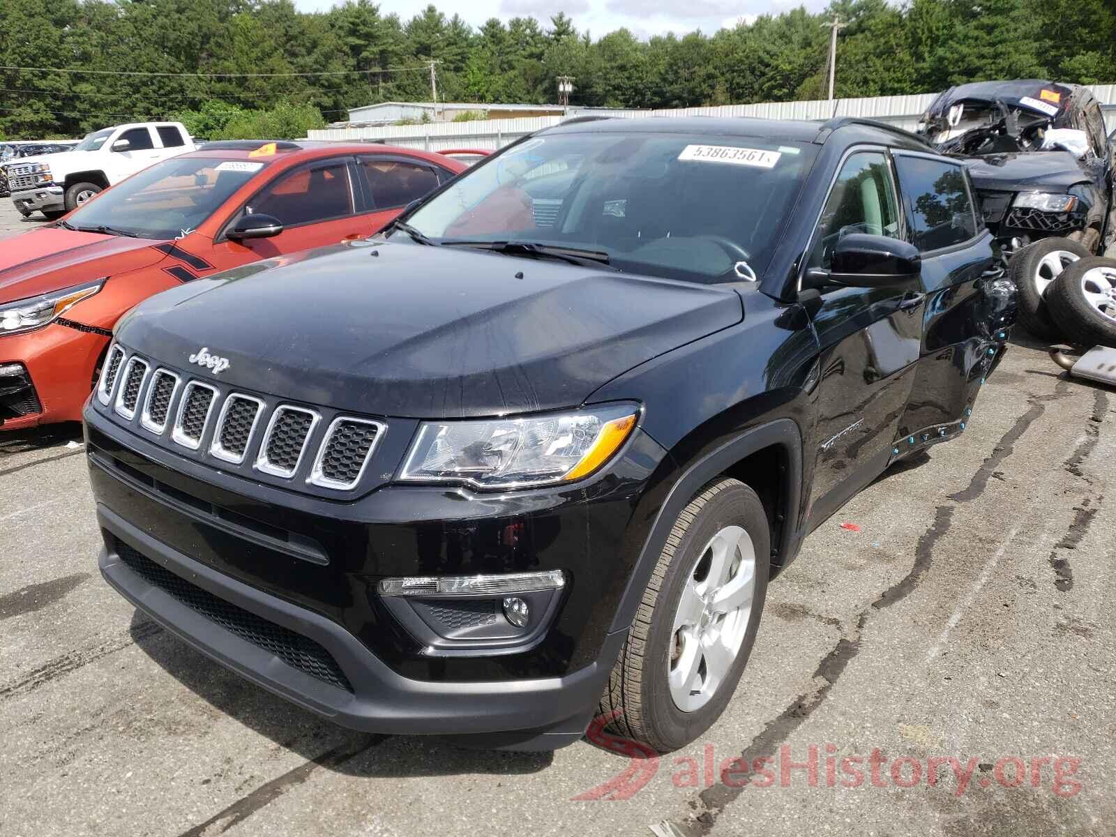 3C4NJDBB5LT124443 2020 JEEP COMPASS