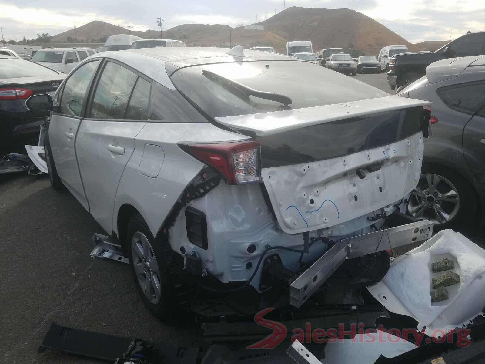 JTDKARFU2K3092623 2019 TOYOTA PRIUS