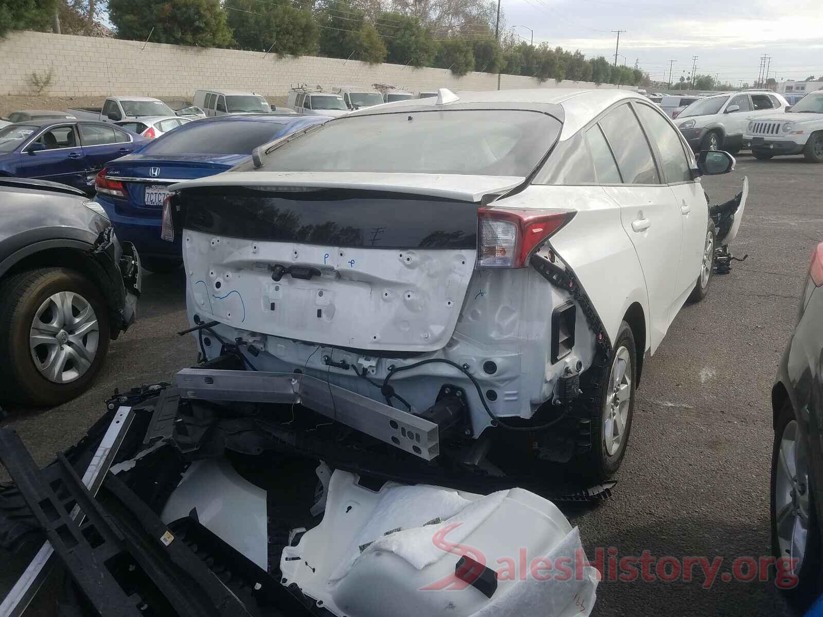 JTDKARFU2K3092623 2019 TOYOTA PRIUS