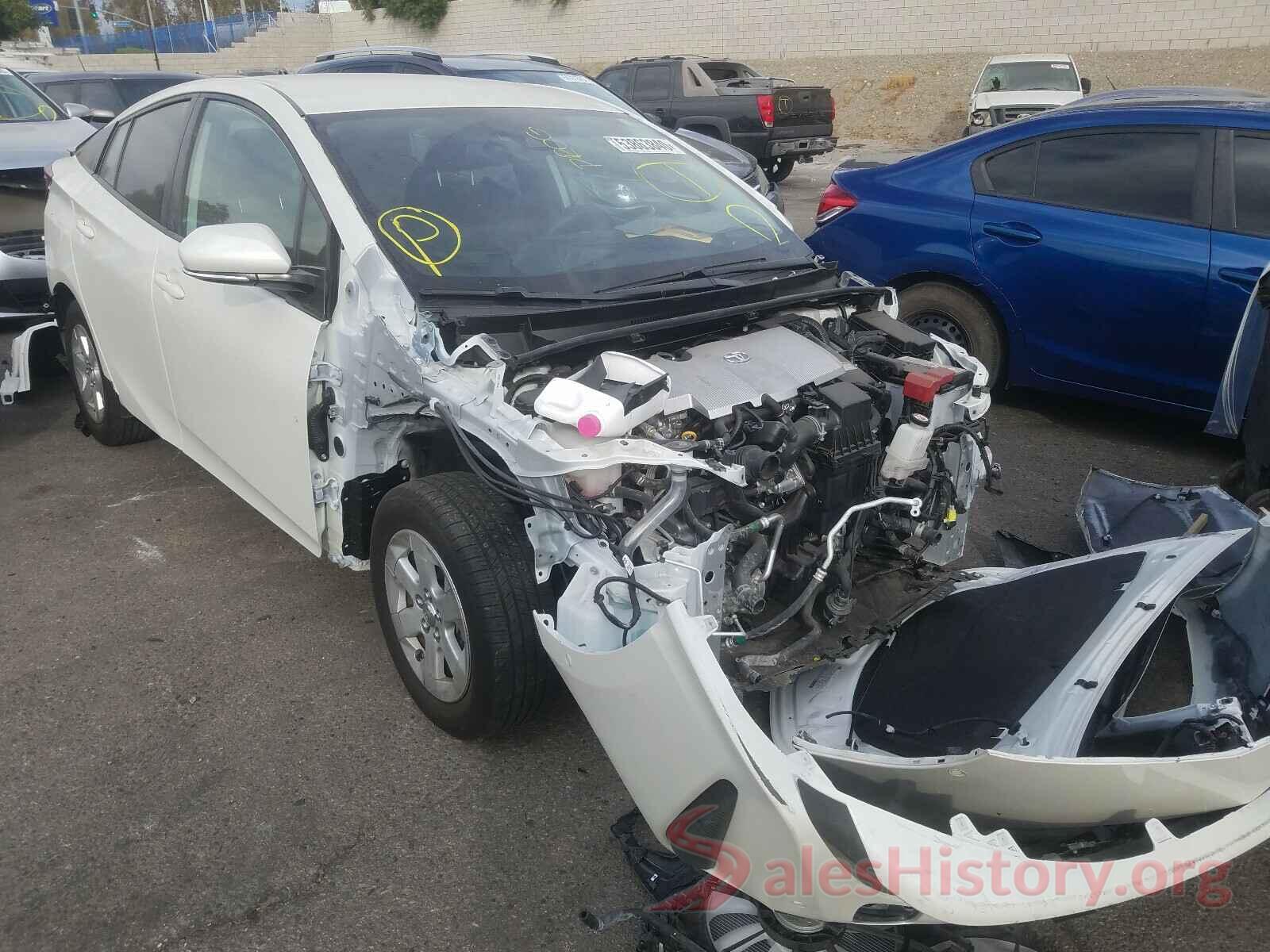 JTDKARFU2K3092623 2019 TOYOTA PRIUS