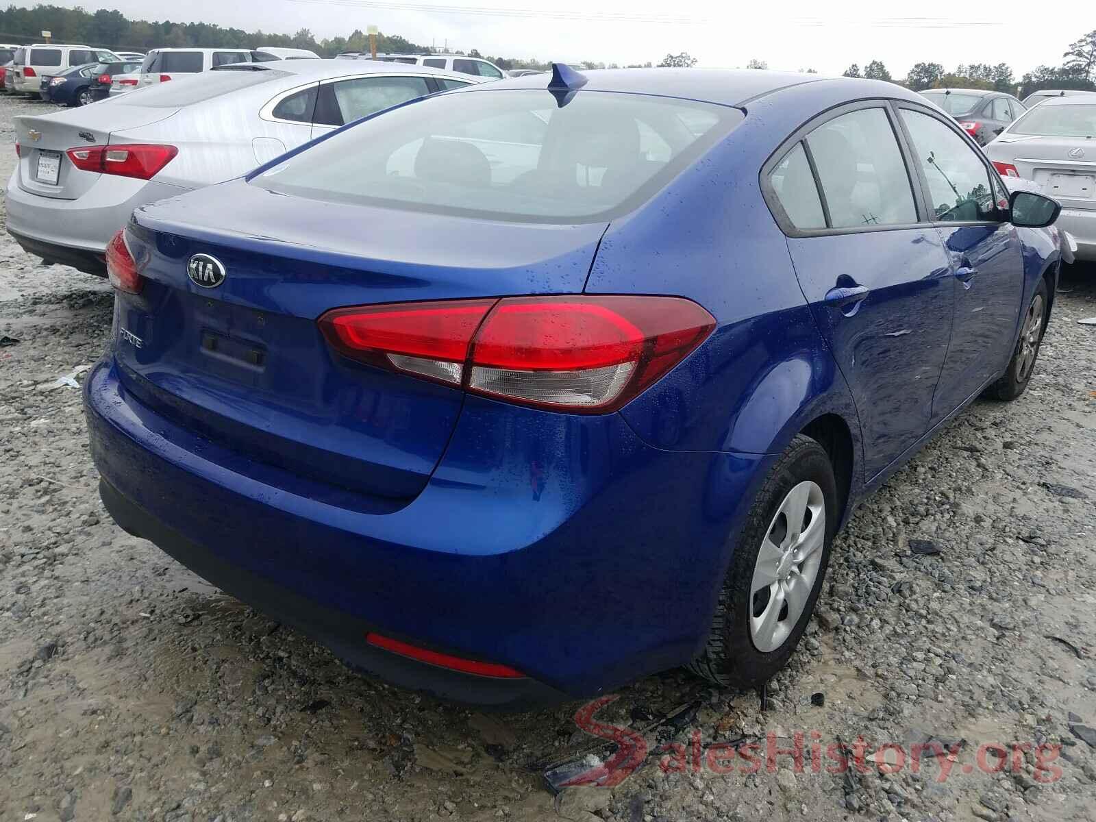 3KPFK4A71HE141301 2017 KIA FORTE