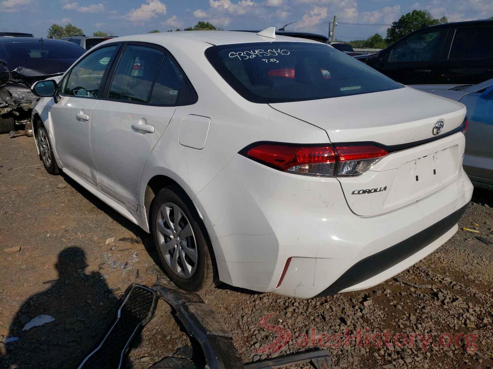 5YFEPRAE7LP063896 2020 TOYOTA COROLLA