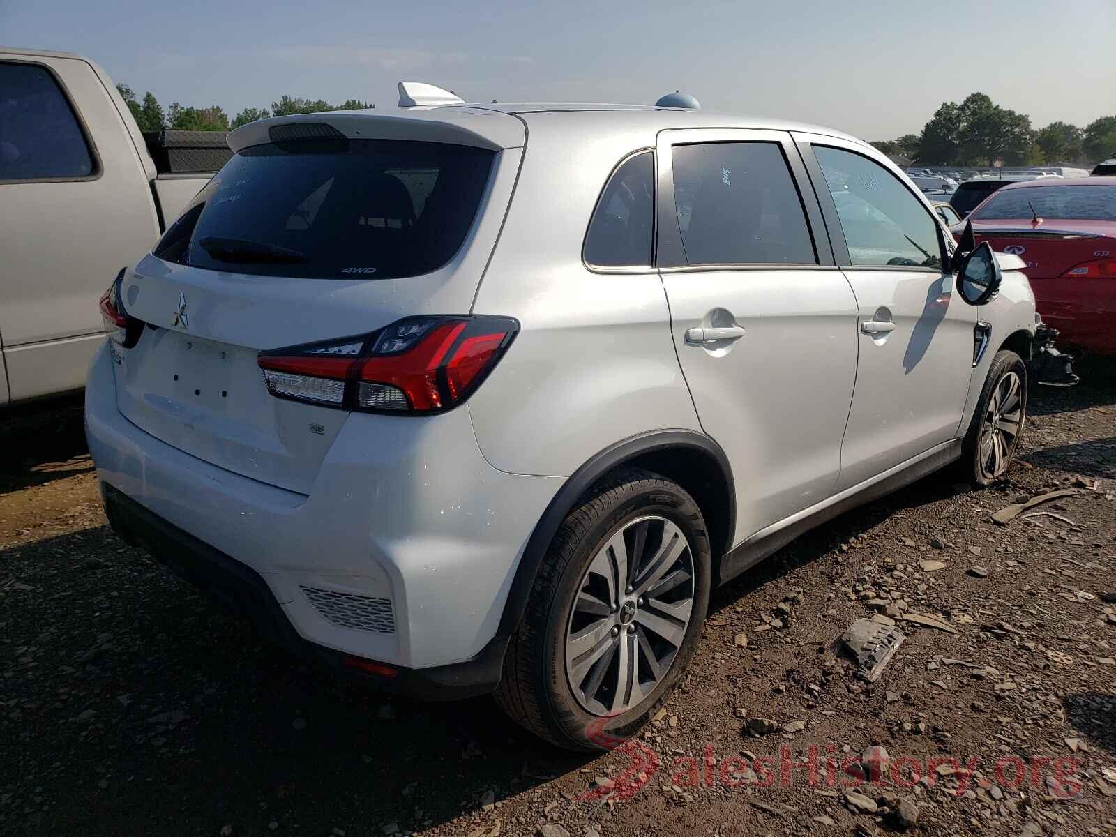 JA4AR3AU4LU009174 2020 MITSUBISHI OUTLANDER