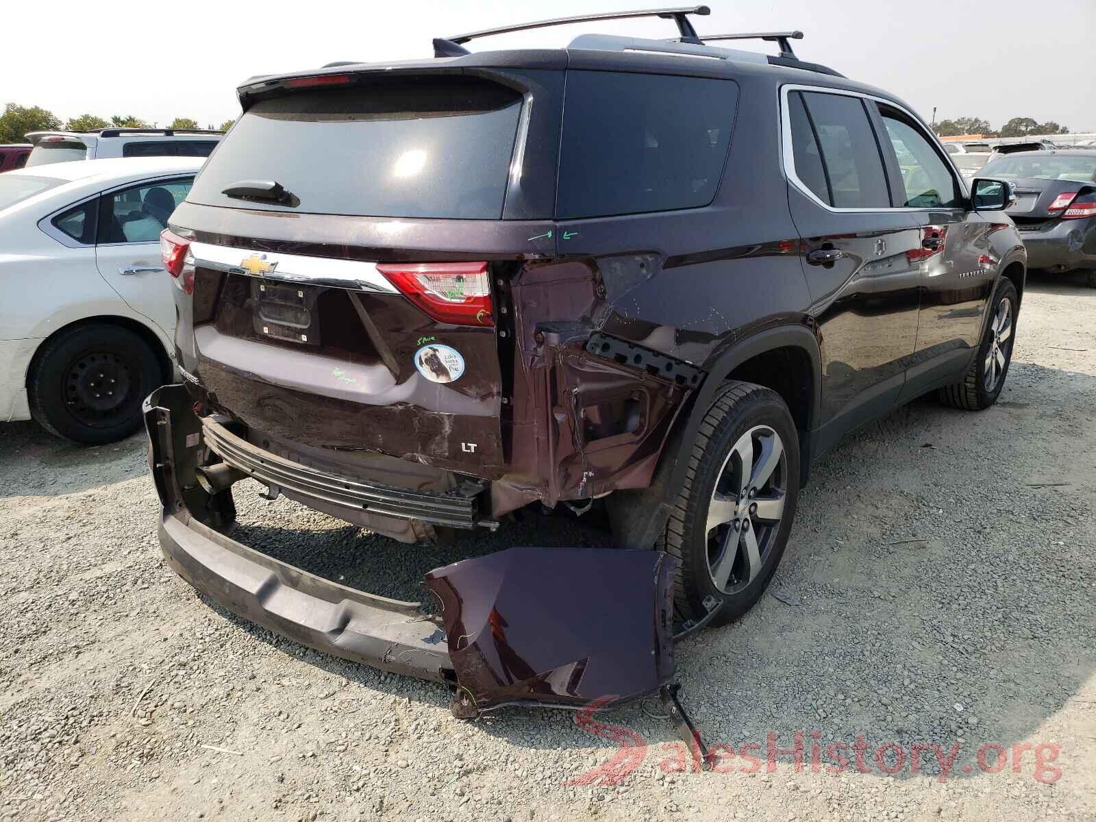 1GNERHKW2JJ102253 2018 CHEVROLET TRAVERSE