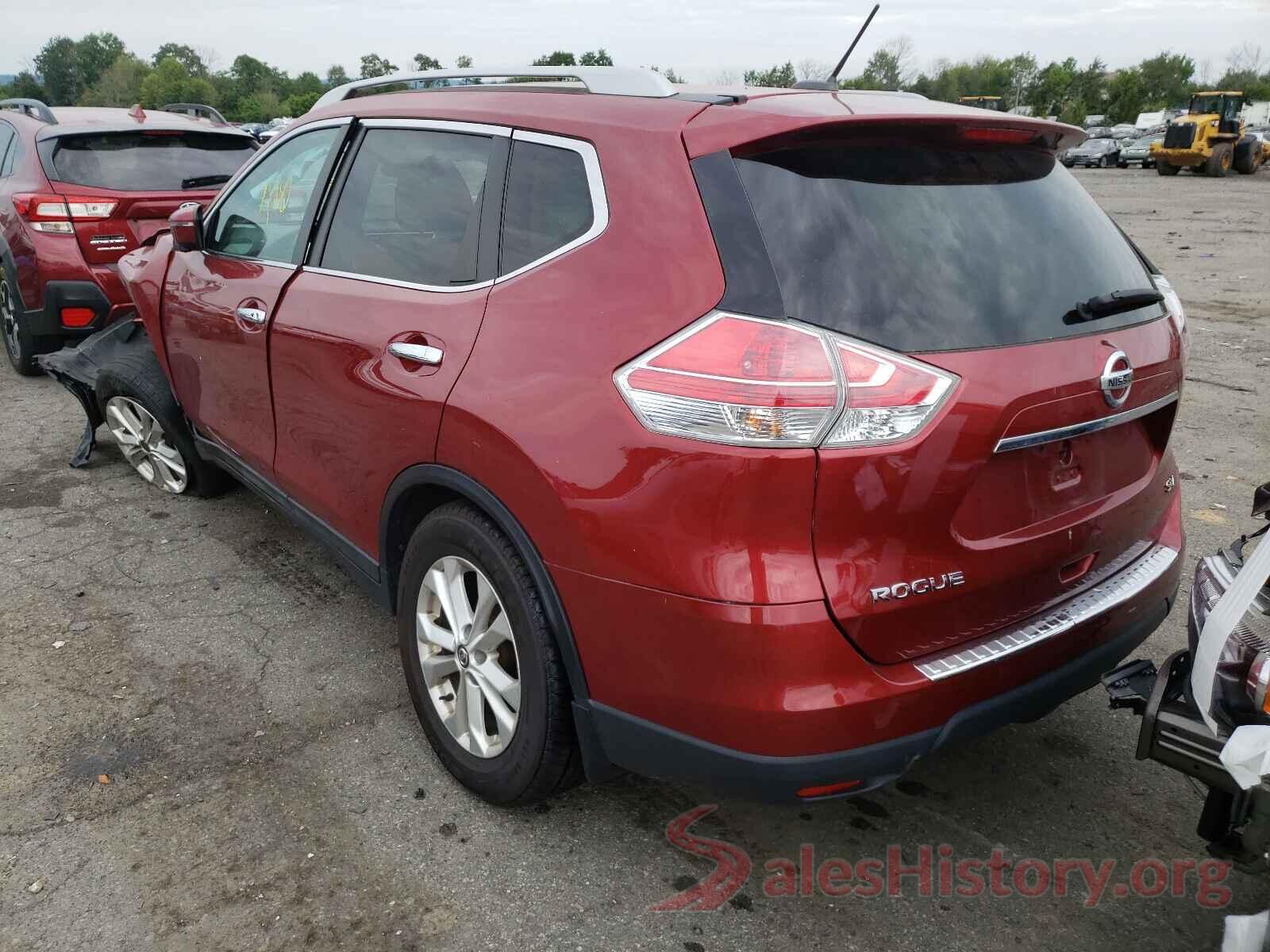 5N1AT2MT1GC916637 2016 NISSAN ROGUE