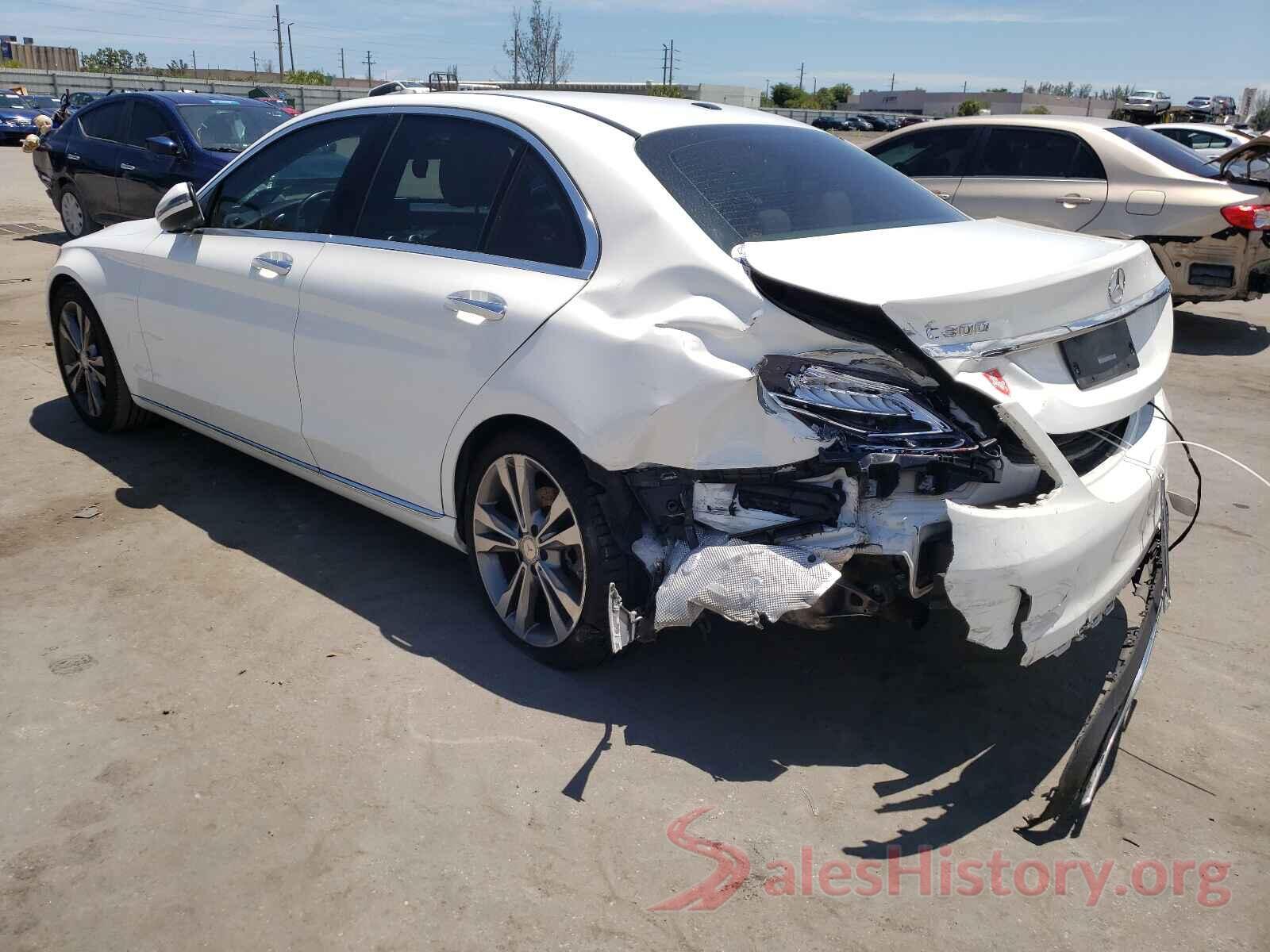 55SWF4JB1GU119122 2016 MERCEDES-BENZ C-CLASS