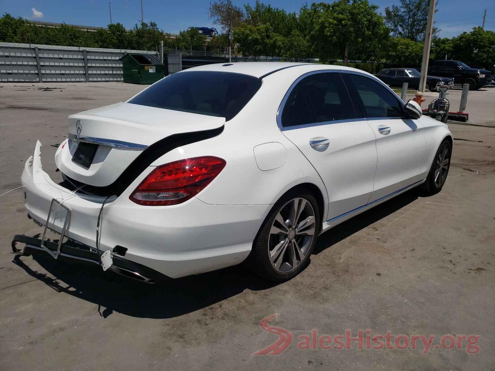 55SWF4JB1GU119122 2016 MERCEDES-BENZ C-CLASS