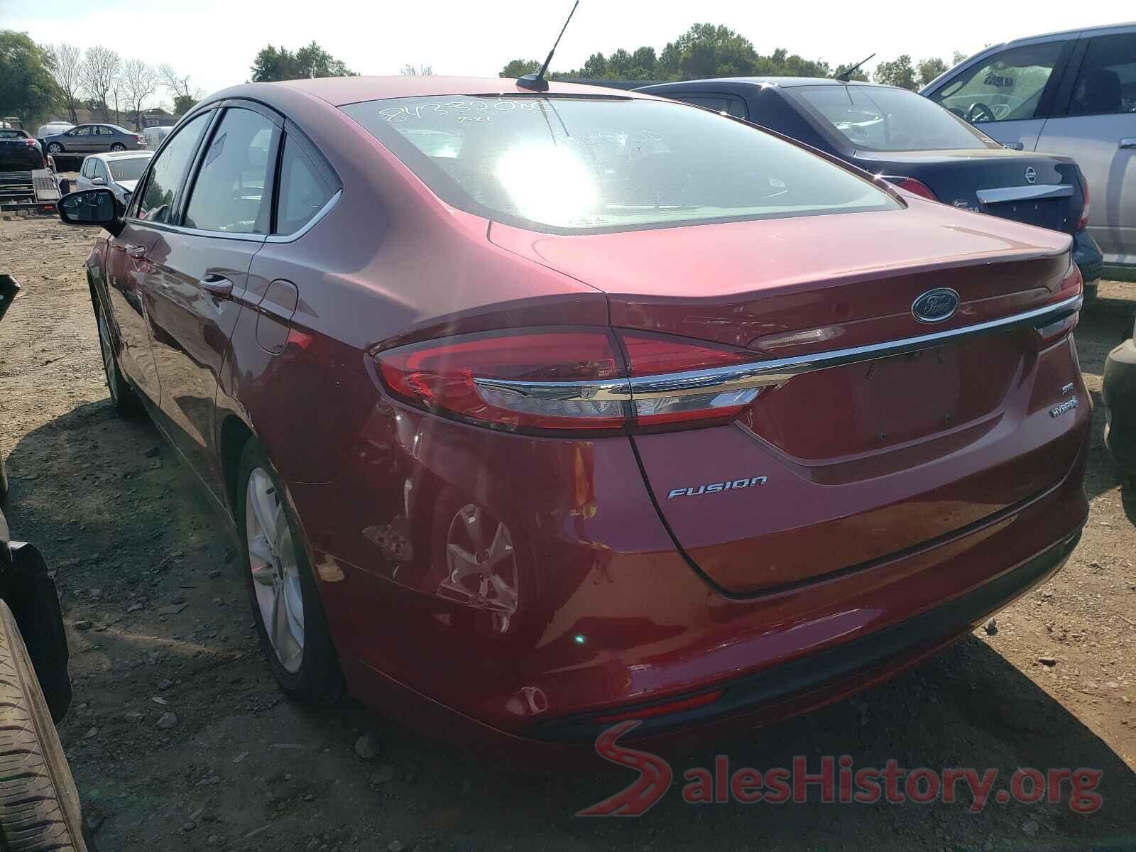 3FA6P0LUXJR208950 2018 FORD FUSION