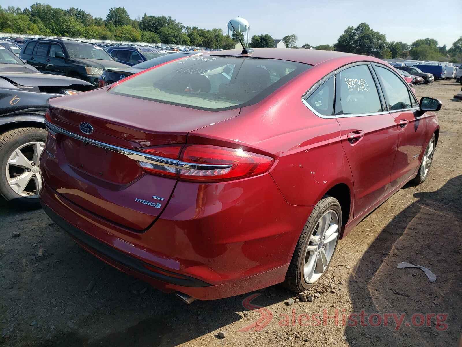 3FA6P0LUXJR208950 2018 FORD FUSION