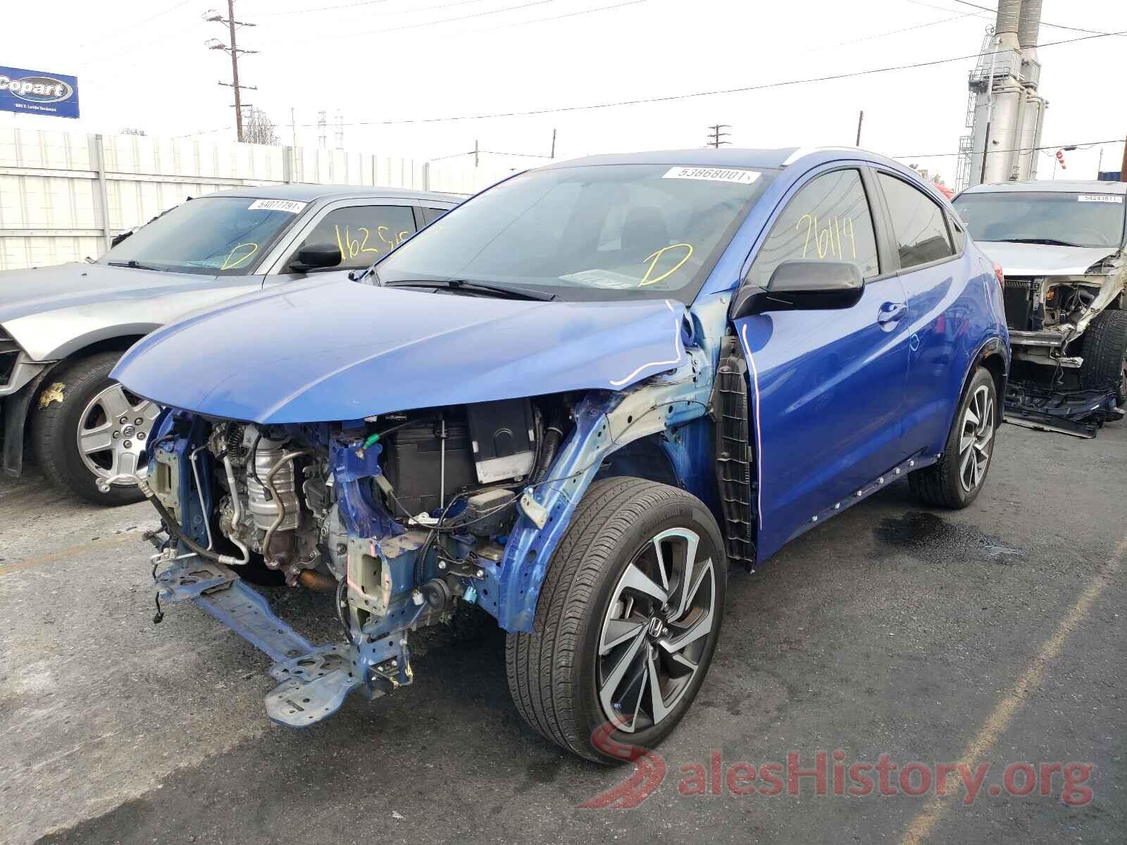 3CZRU5H15KG704175 2019 HONDA HR-V