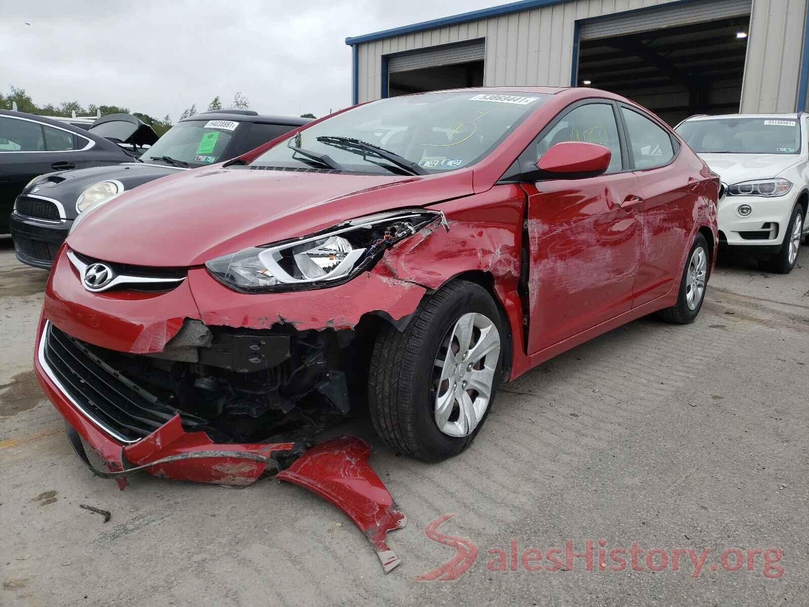 KMHDH4AE8GU515449 2016 HYUNDAI ELANTRA