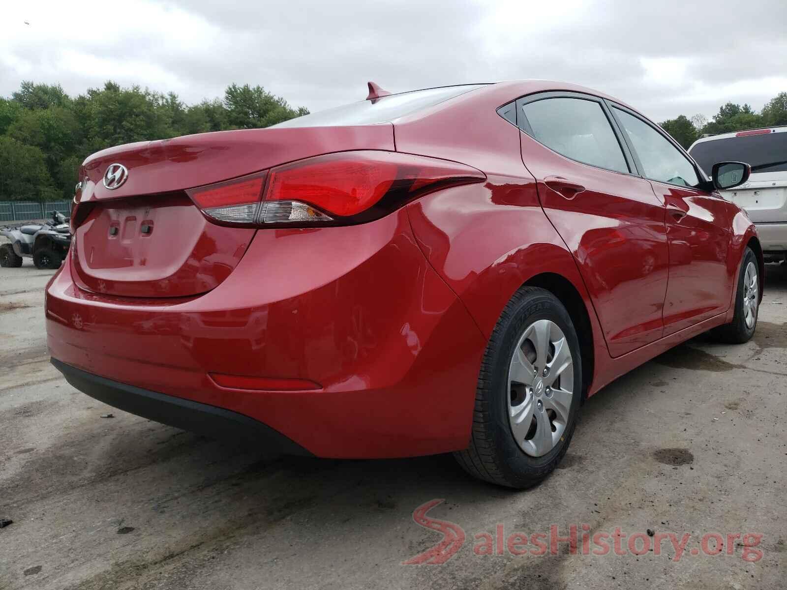 KMHDH4AE8GU515449 2016 HYUNDAI ELANTRA