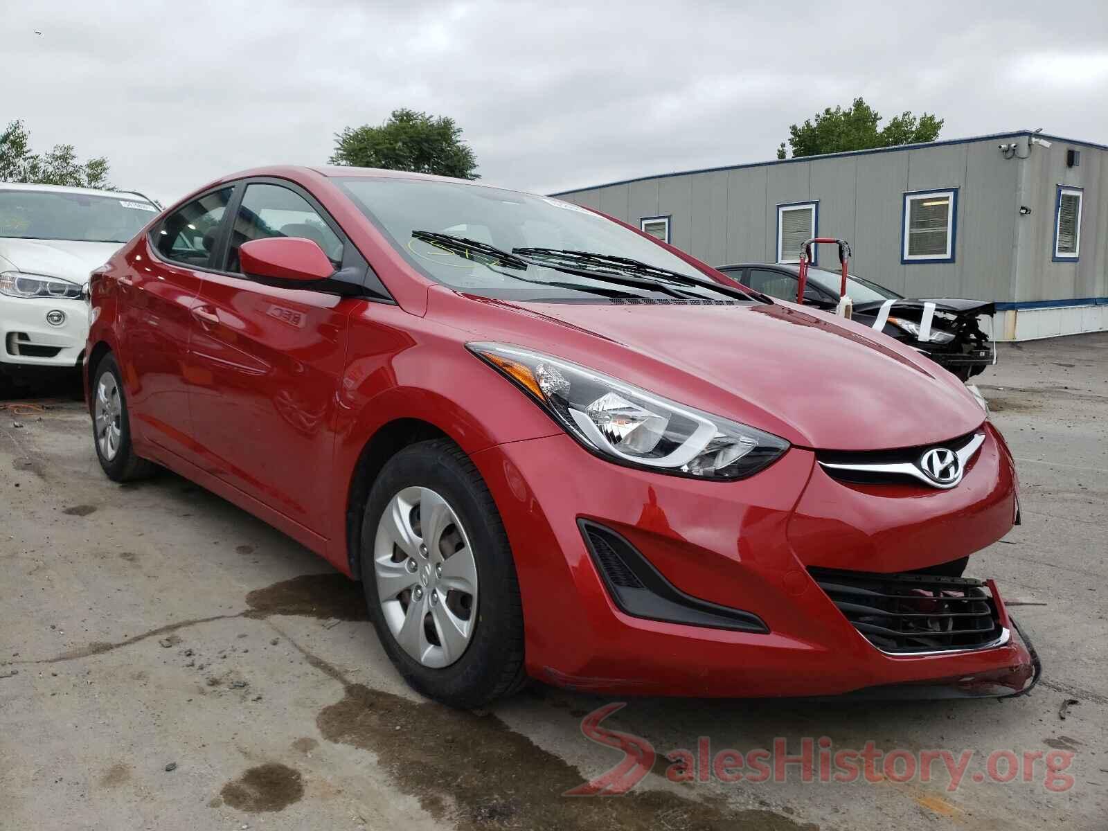 KMHDH4AE8GU515449 2016 HYUNDAI ELANTRA