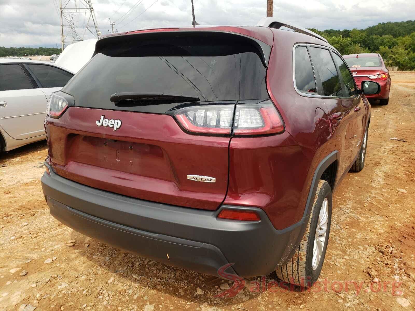 1C4PJLCB0KD358463 2019 JEEP CHEROKEE