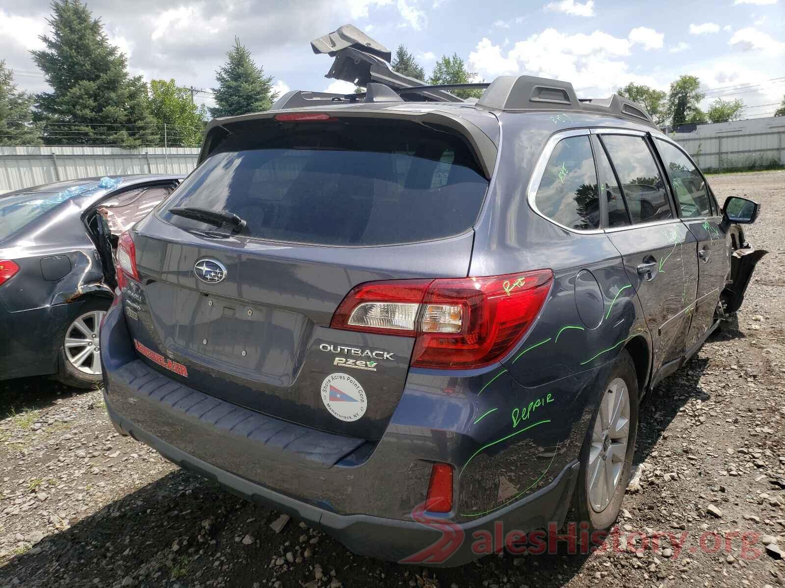 4S4BSAHC9G3350741 2016 SUBARU OUTBACK