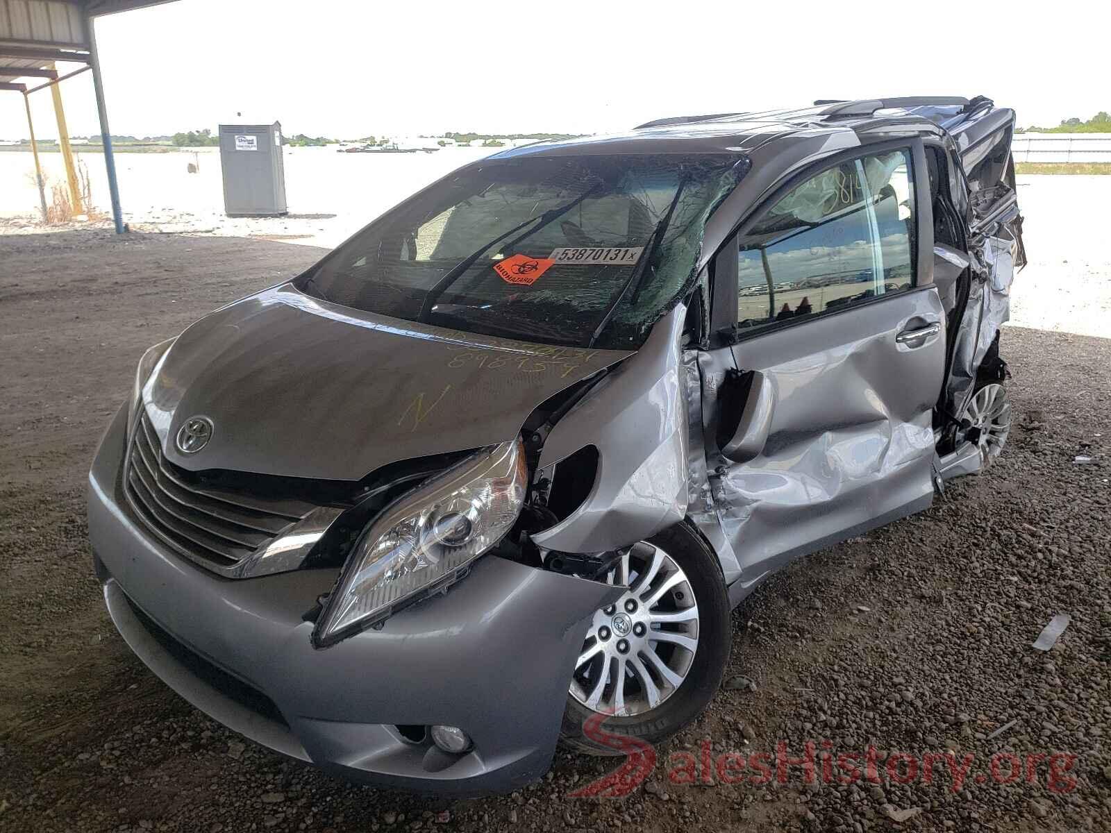 5TDYZ3DC9HS898959 2017 TOYOTA SIENNA