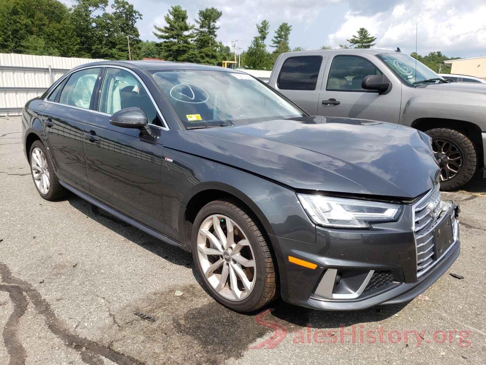 WAUENAF43KA029896 2019 AUDI A4