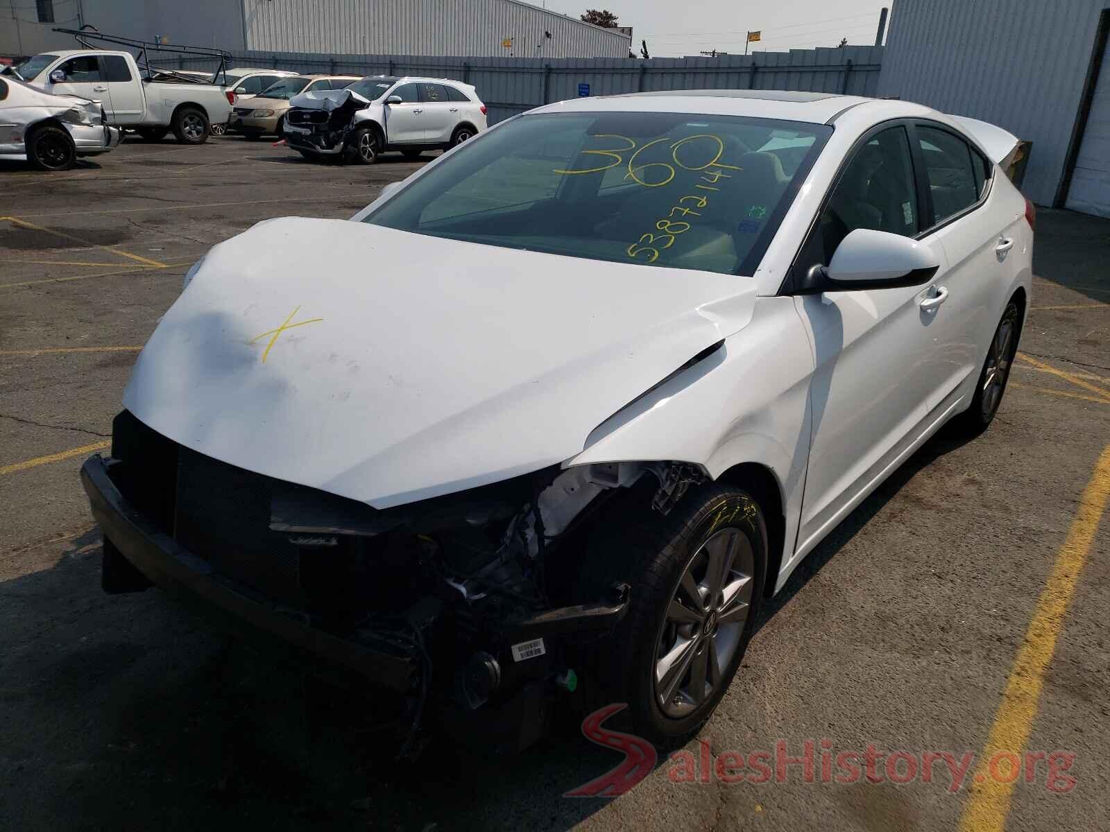 5NPD84LF6JH299502 2018 HYUNDAI ELANTRA